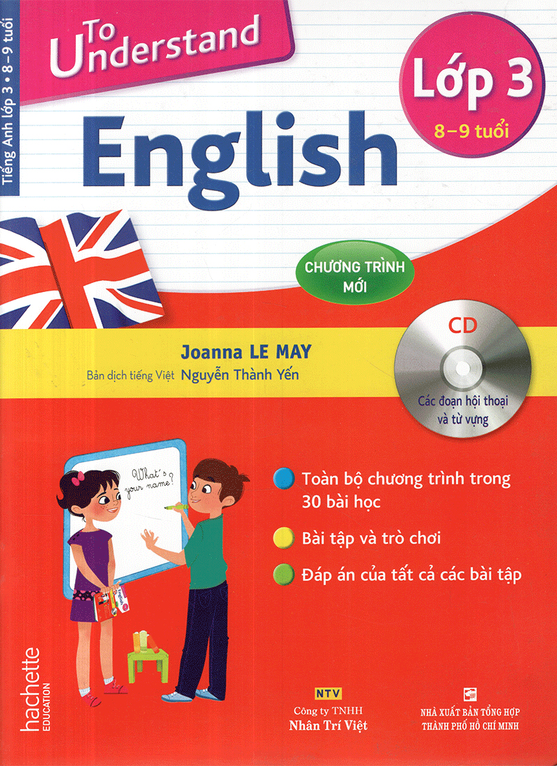 to understand english - lớp 3 (8-9 tuổi) (kèm cd)