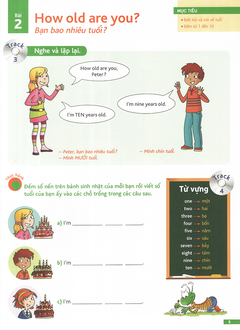 to understand english - lớp 3 (8-9 tuổi) (kèm cd)