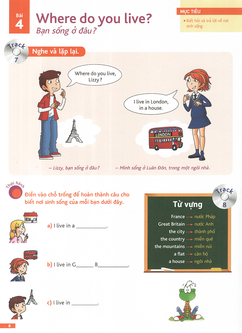 to understand english - lớp 3 (8-9 tuổi) (kèm cd)