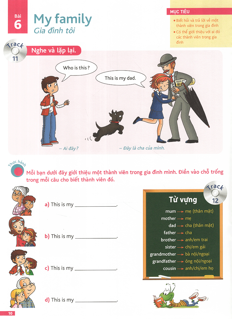 to understand english - lớp 3 (8-9 tuổi) (kèm cd)
