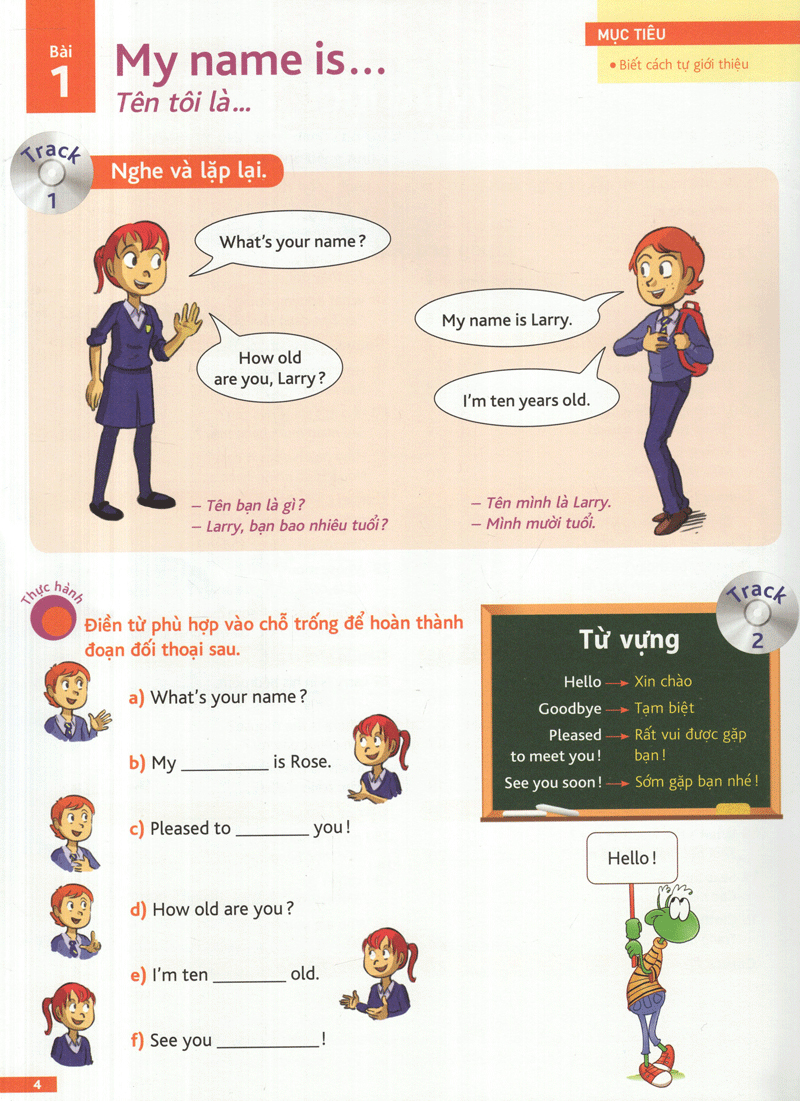 to understand english - lớp 4 (kèm cd)