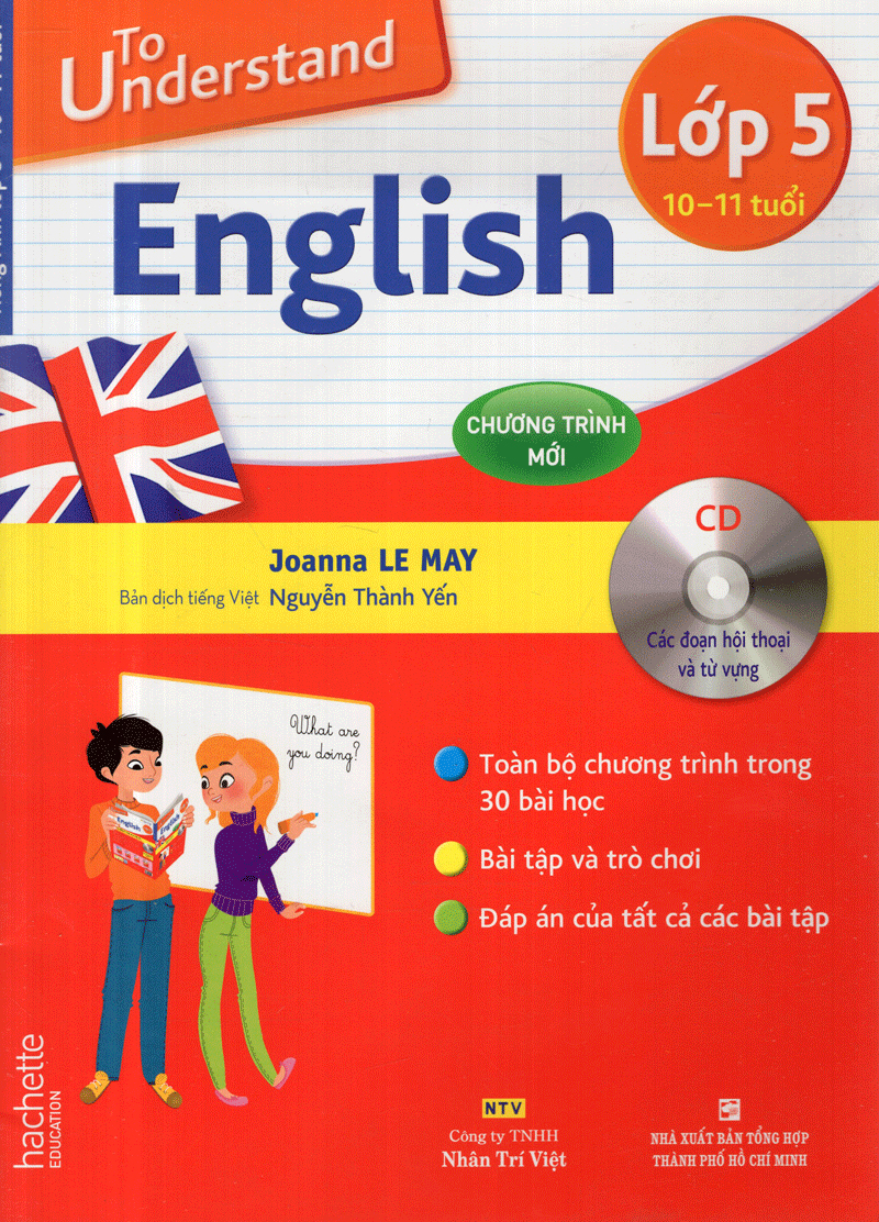 to understand english - lớp 5 (kèm cd)