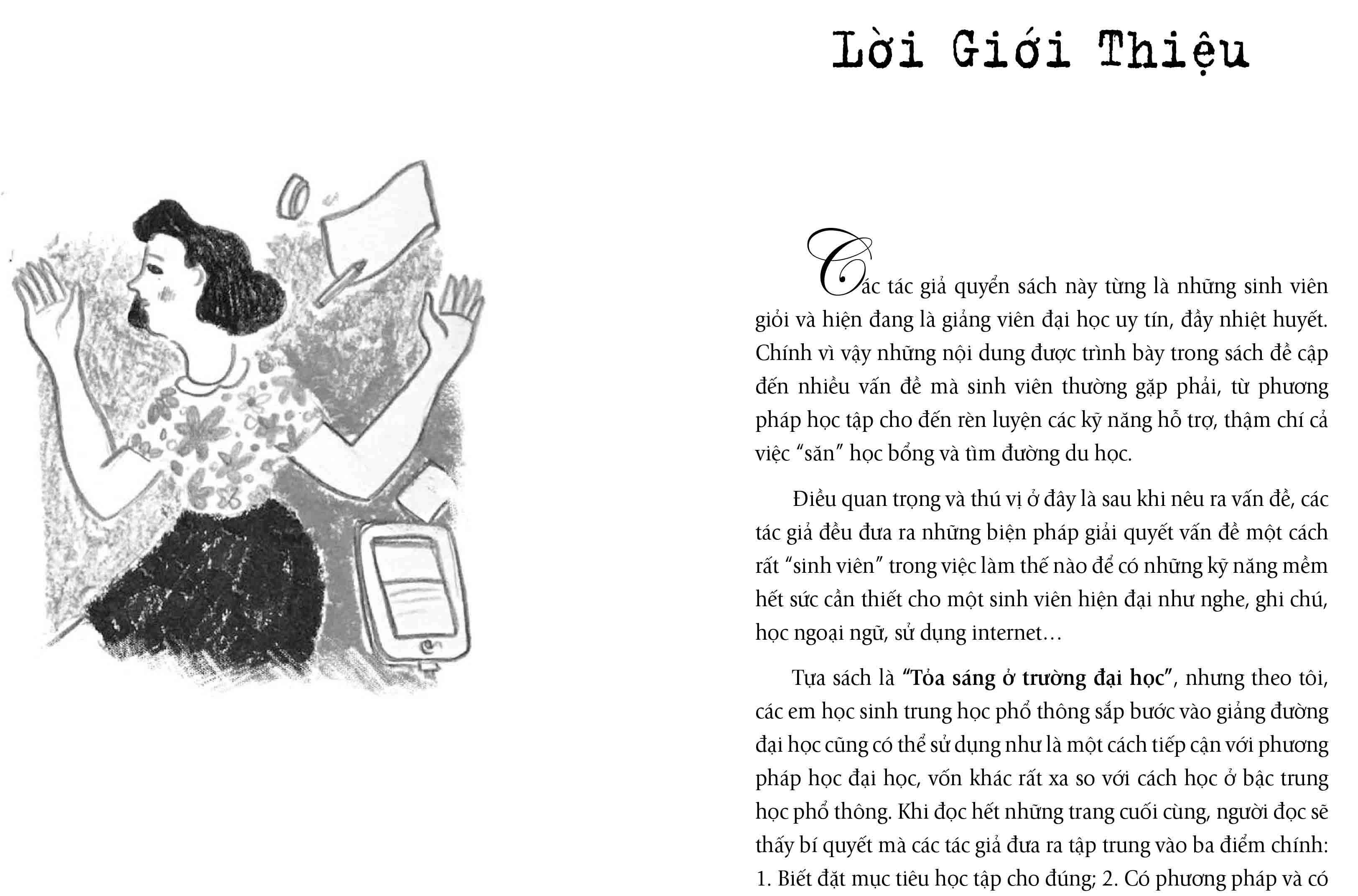 tỏa sáng ở trường đại học