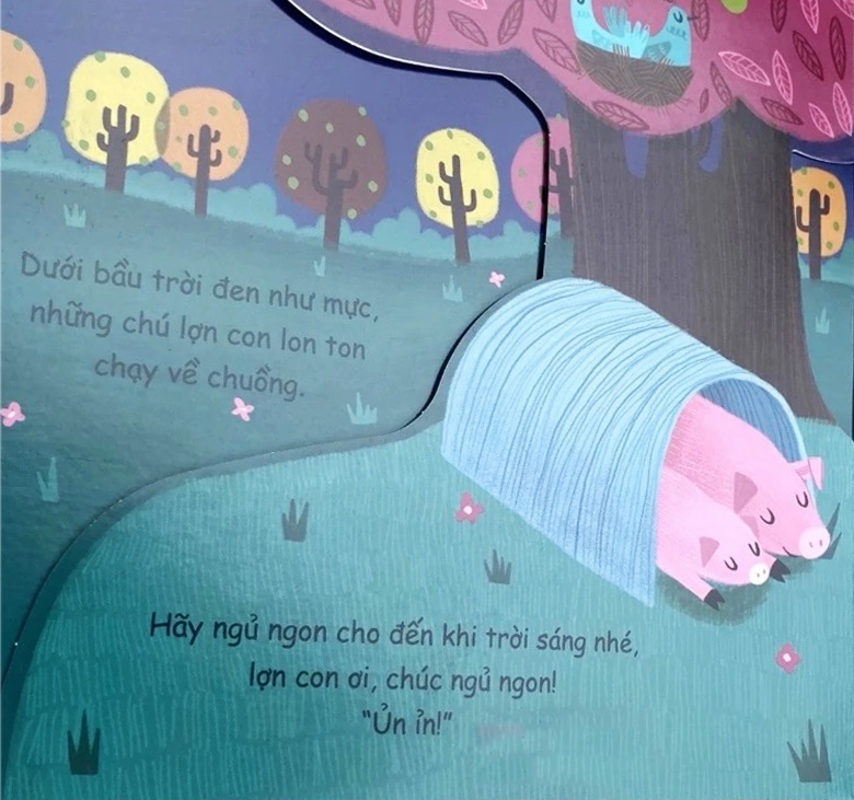 tỏa sáng trong đêm - chúc ngủ ngon nông trại - bìa cứng