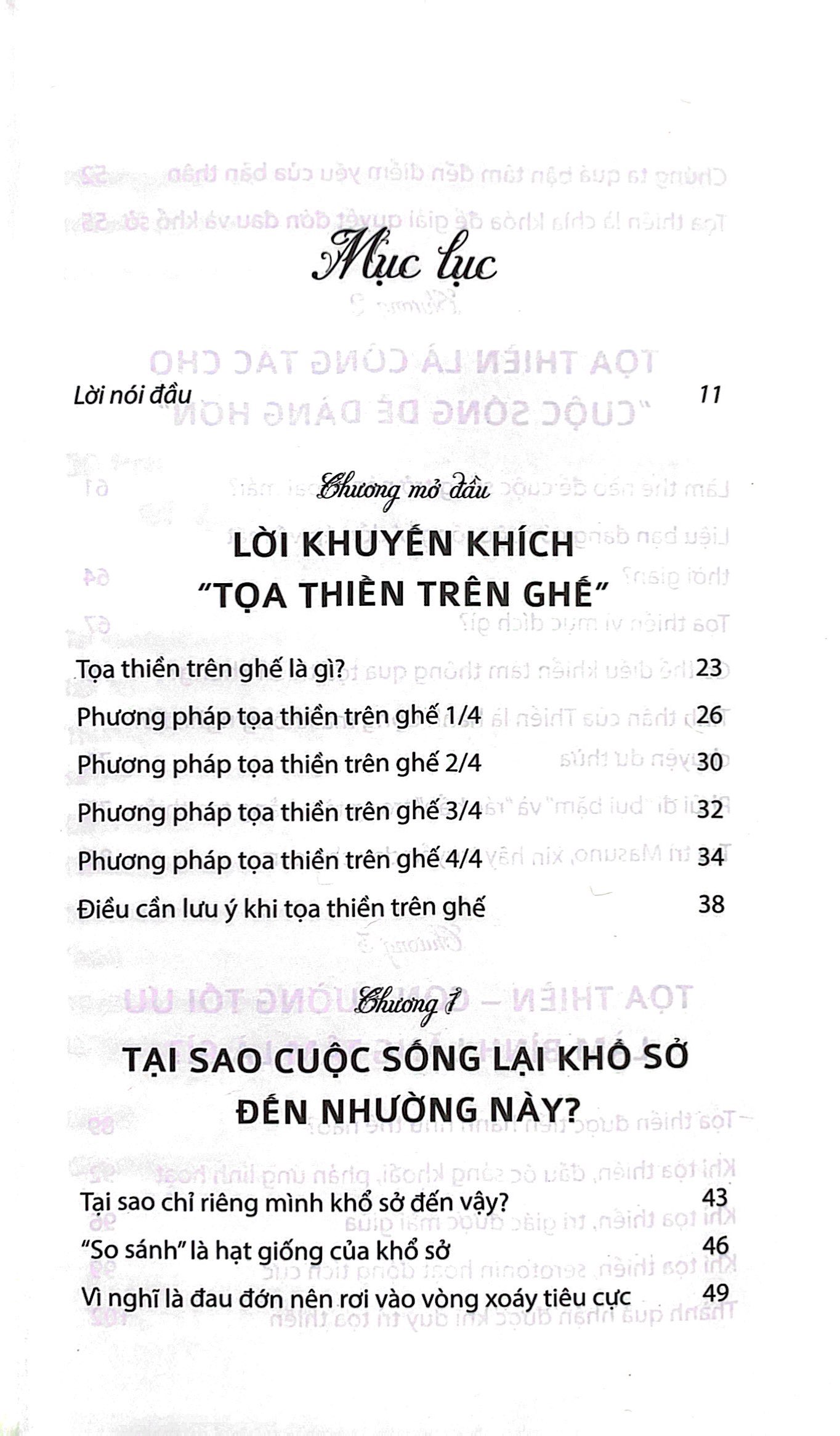 toạ thiền trên ghế - để tận hưởng cuộc sống thư thái