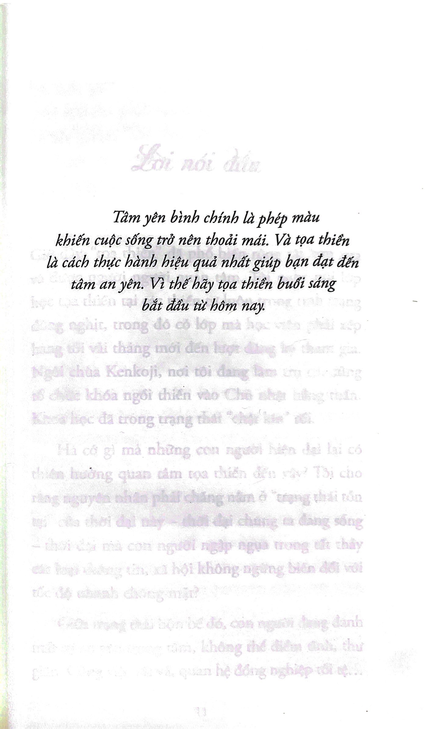 toạ thiền trên ghế - để tận hưởng cuộc sống thư thái