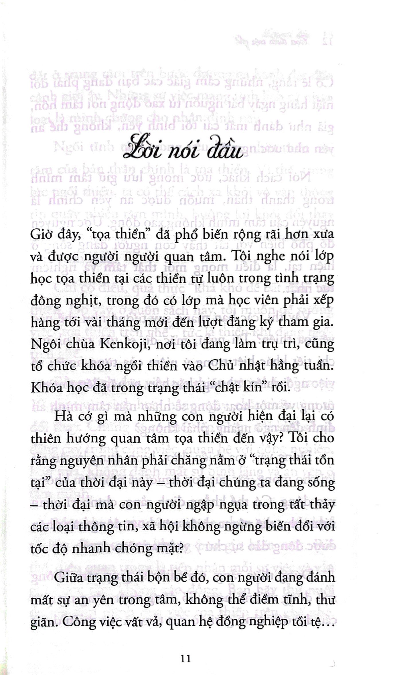 toạ thiền trên ghế - để tận hưởng cuộc sống thư thái