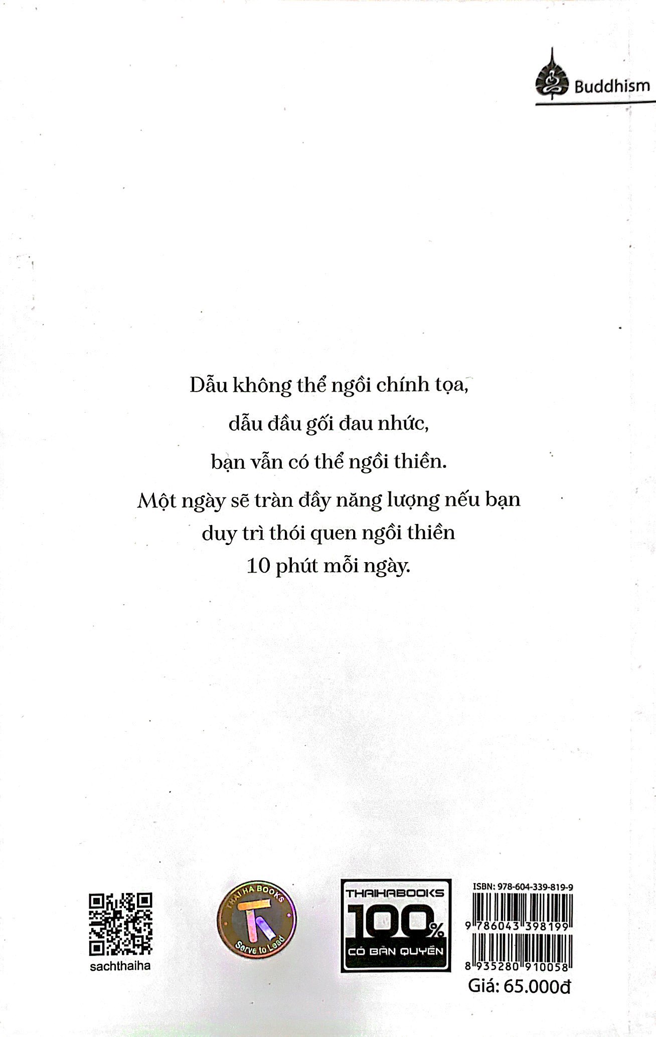 toạ thiền trên ghế - để tận hưởng cuộc sống thư thái