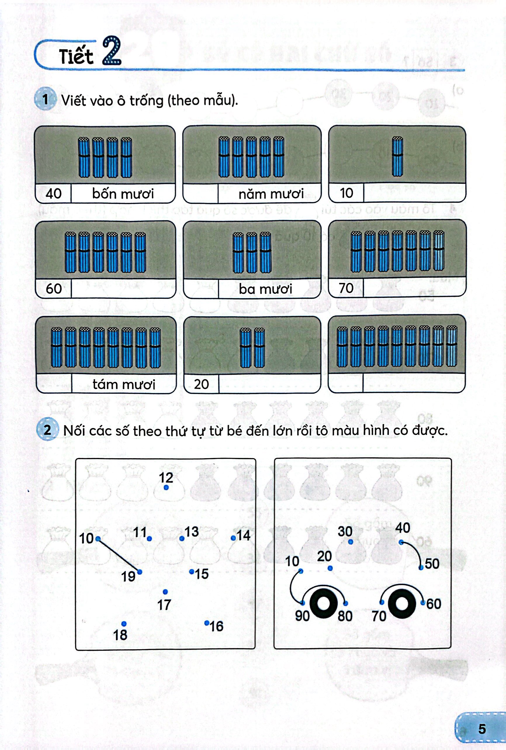 toán 1 - tập 2 (kết nối) (dành cho buổi học thứ hai)