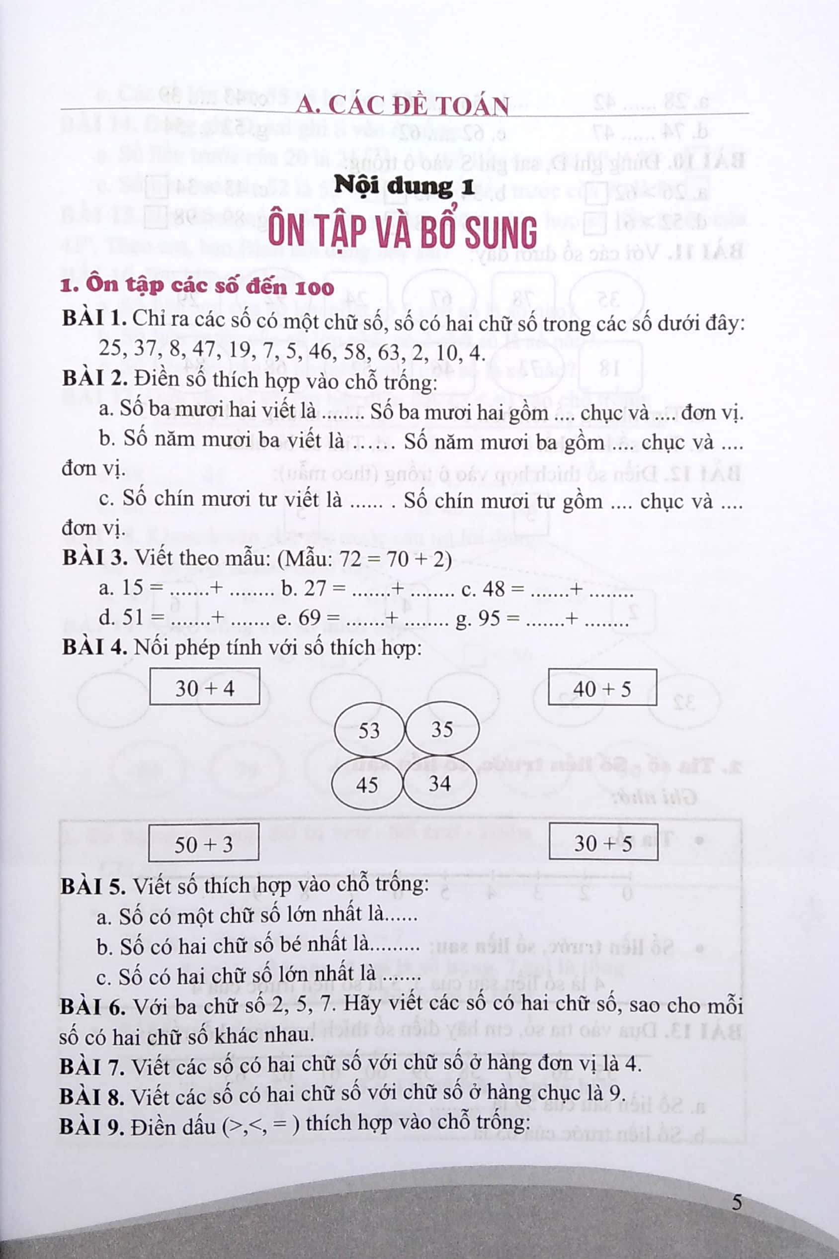 toán 2 - bồi dưỡng học sinh năng khiếu - theo chương trình giáo dục phổ thông mới
