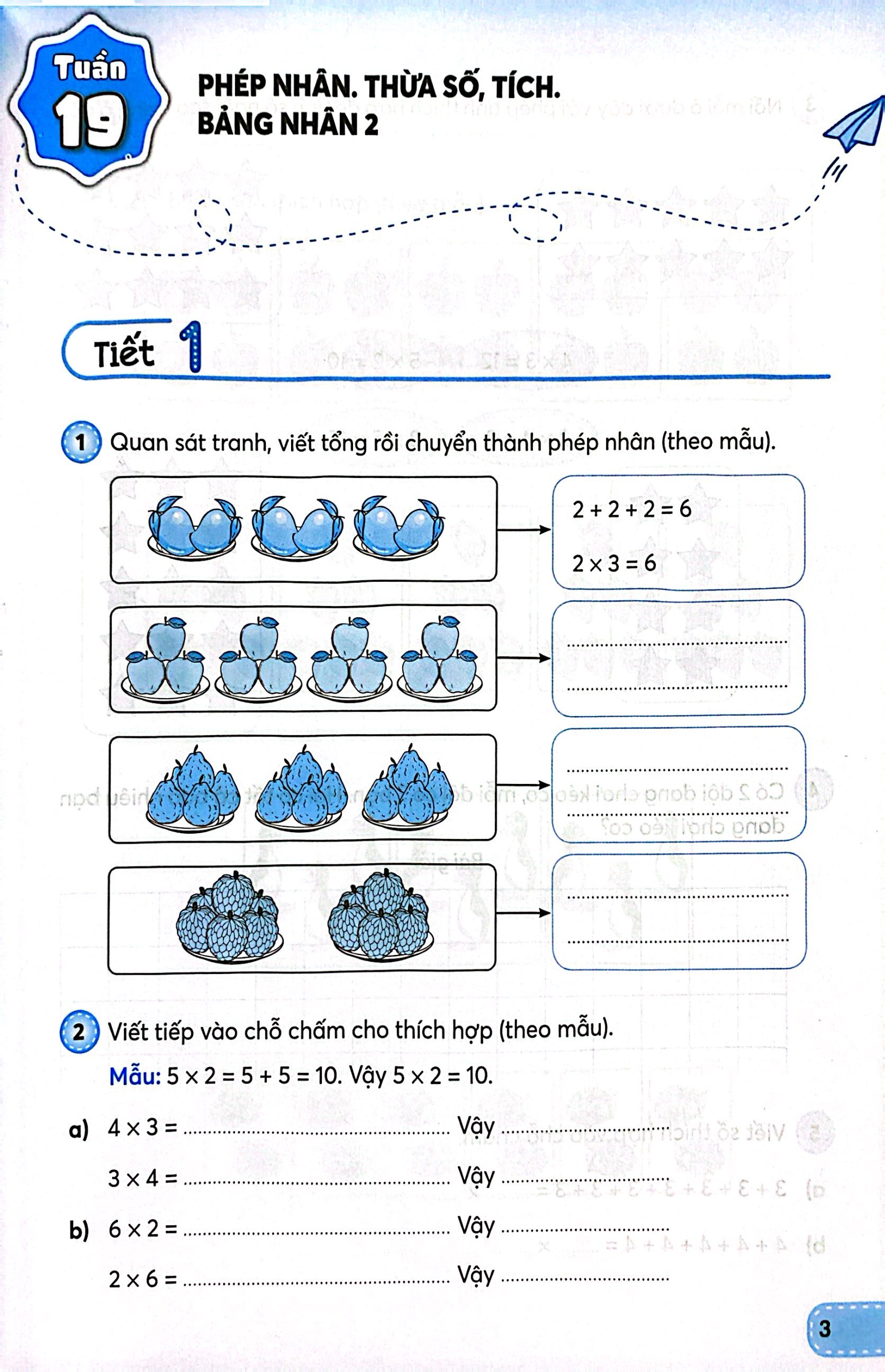 toán 2 - tập 2 (kết nối) (dành cho buổi học thứ hai)