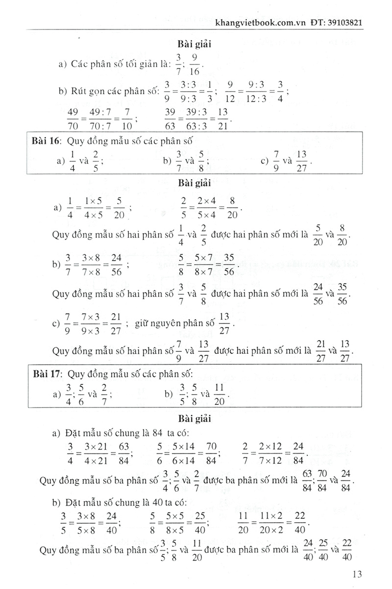 toán 5 - bồi dưỡng học sinh giỏi theo chuyên đề (phân số - tỉ số)