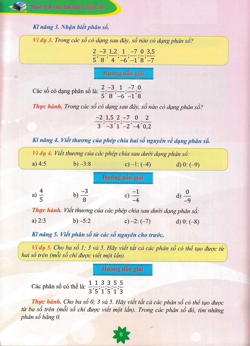toán 6 và các bài toán thực tế - tập 2