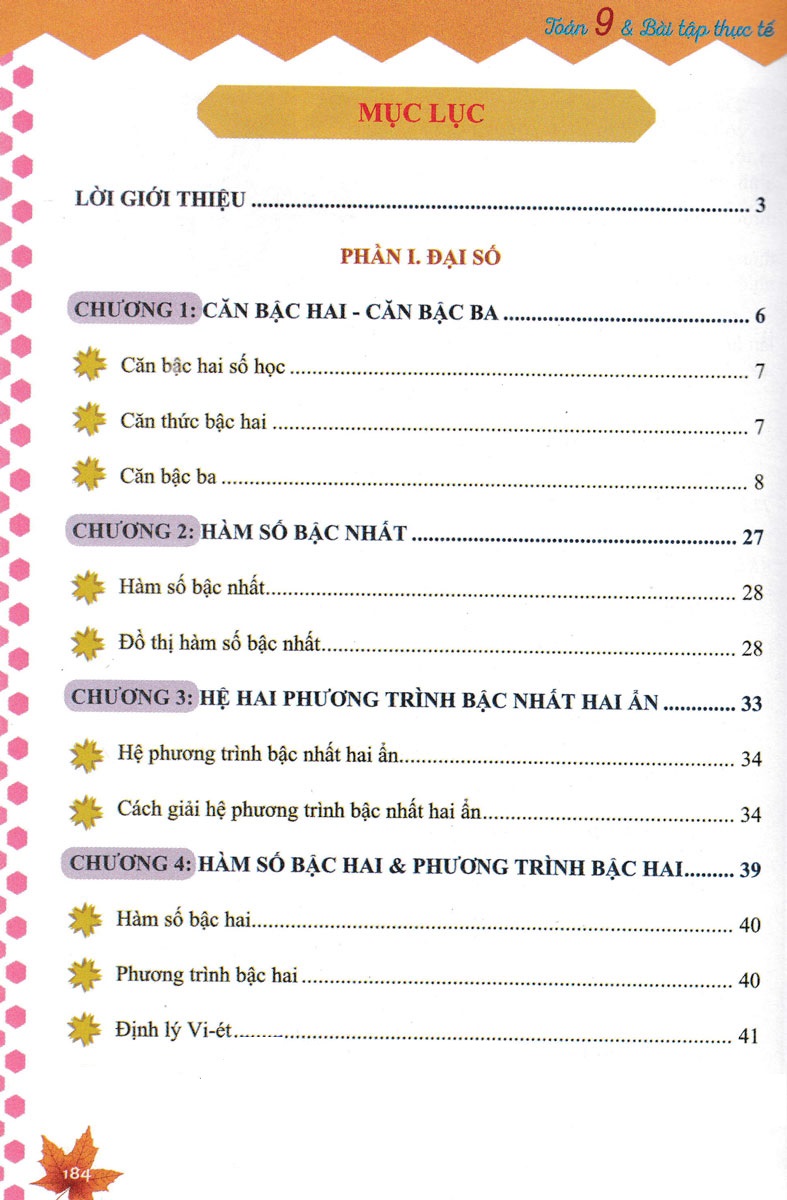 toán 9 và bài toán thực tế