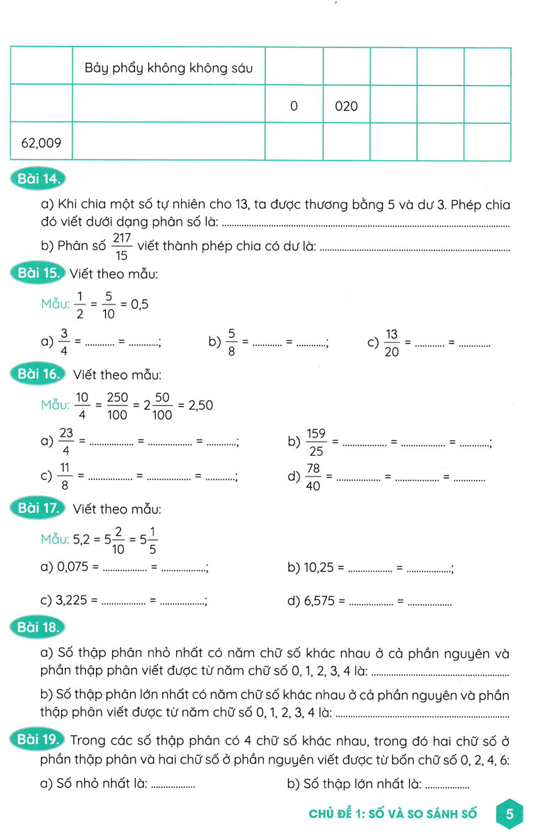 toán bồi dưỡng học sinh giỏi 5
