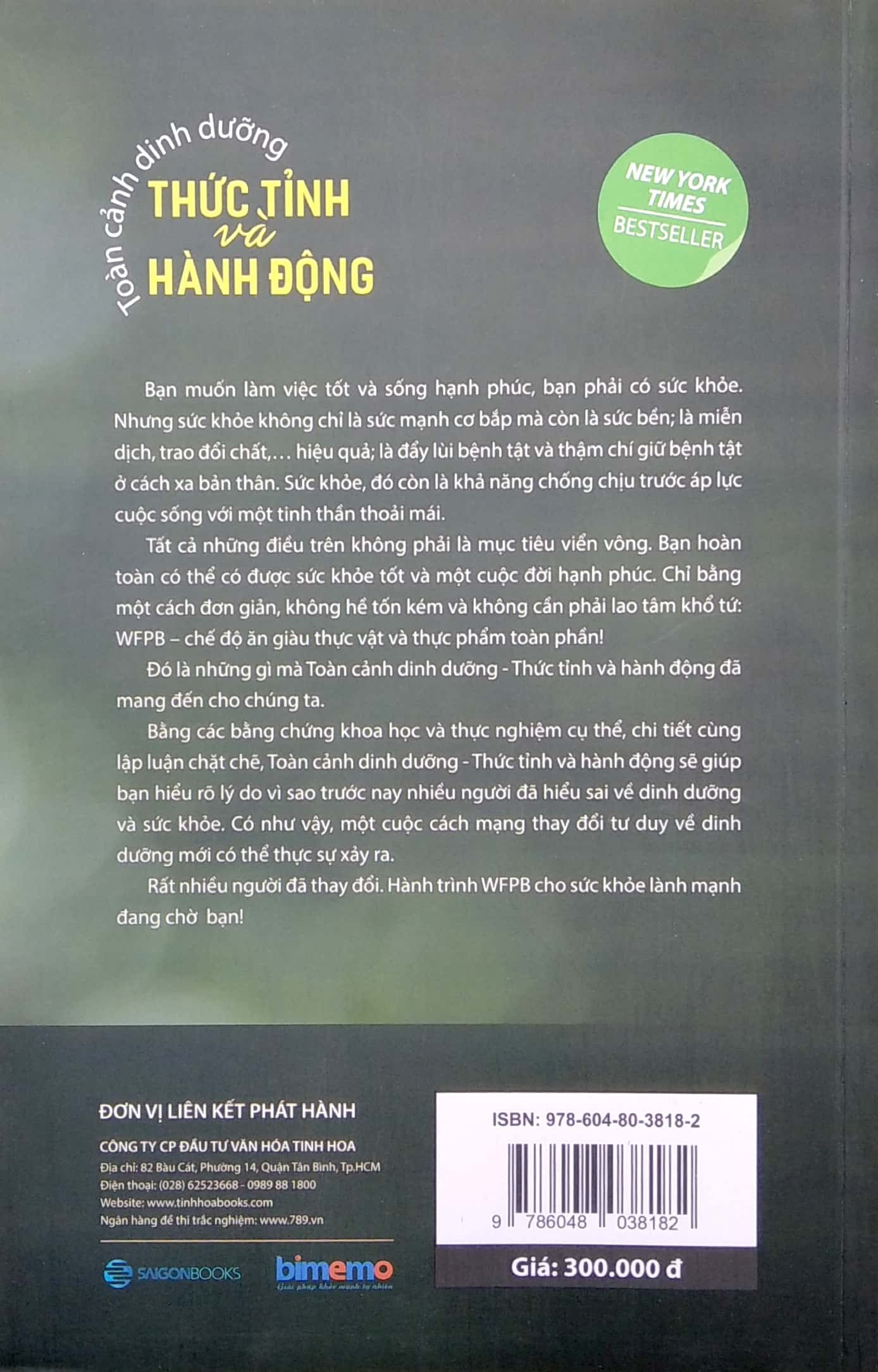 toàn cảnh dinh dưỡng - thức tỉnh và hành động (tái bản)