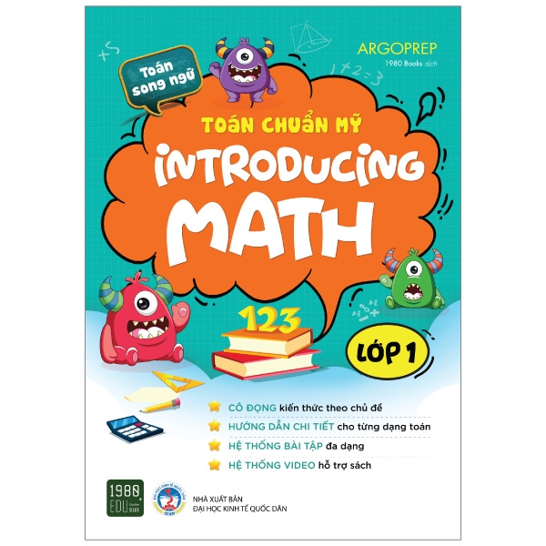 toán chuẩn mỹ - introducing math - lớp 1