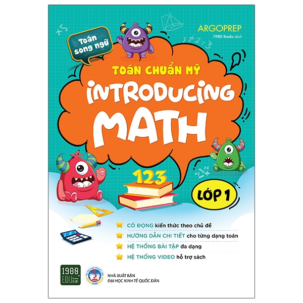 toán chuẩn mỹ - introducing math - lớp 1