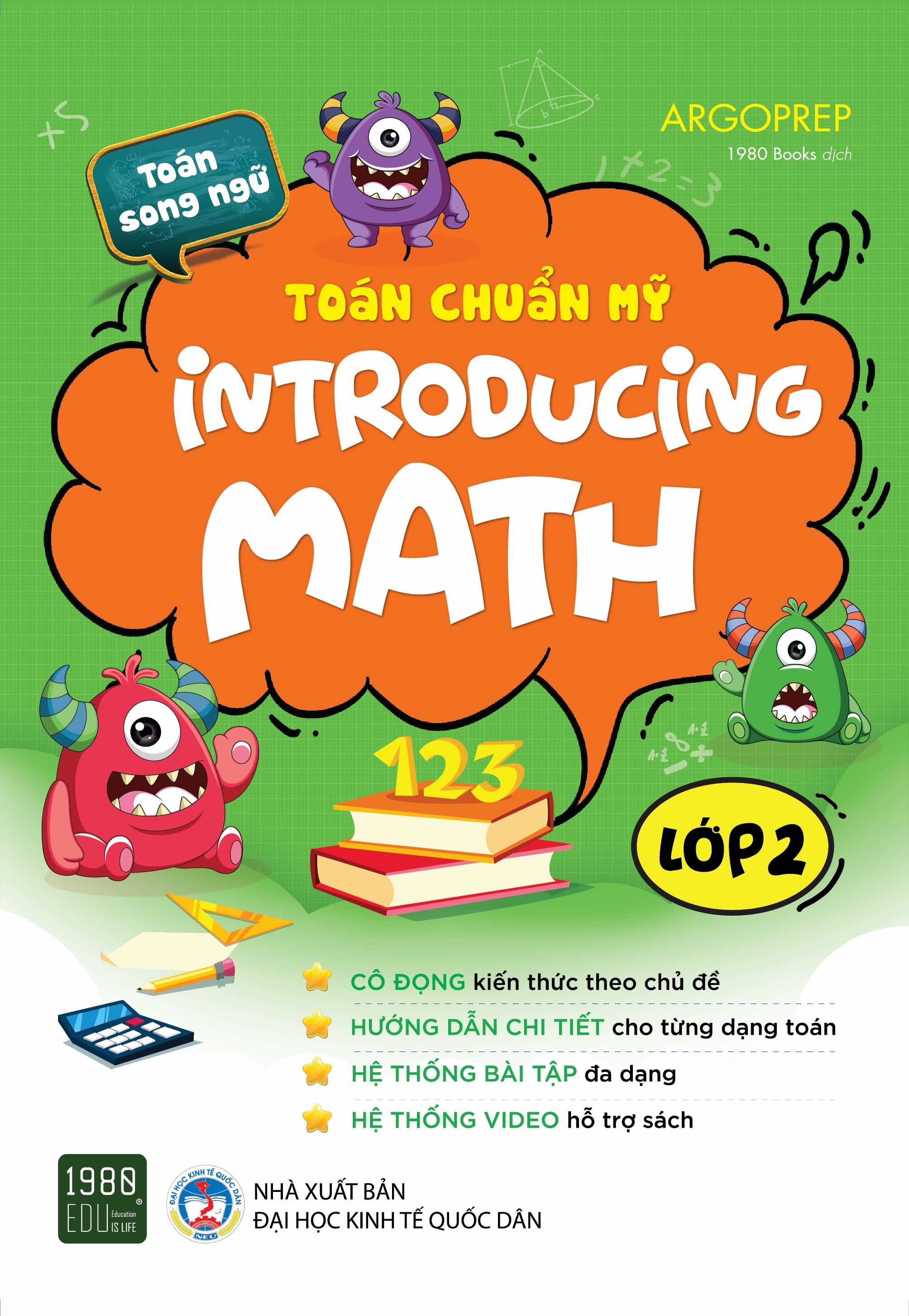 toán chuẩn mỹ - introducing math - lớp 2