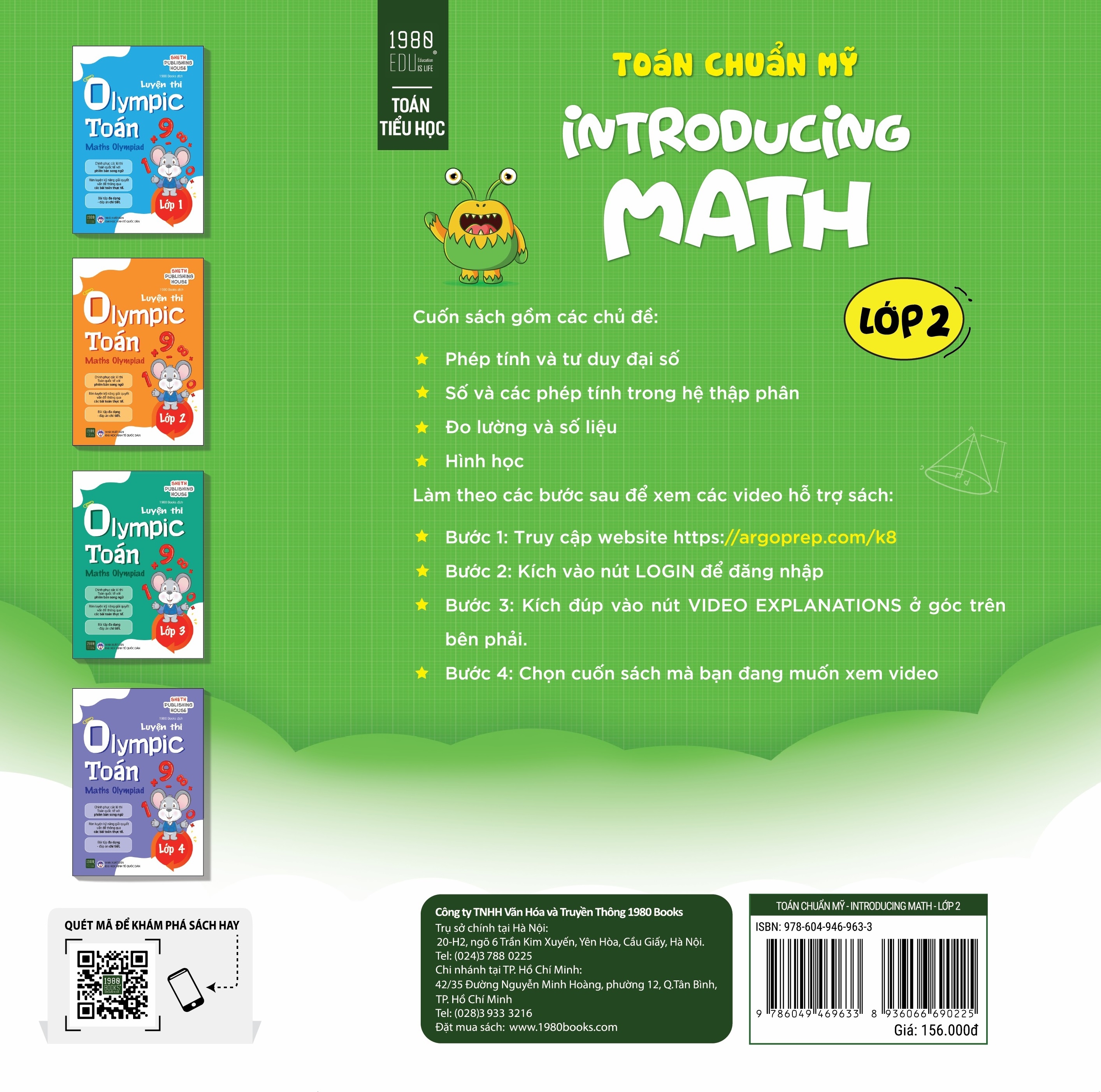 toán chuẩn mỹ - introducing math - lớp 2