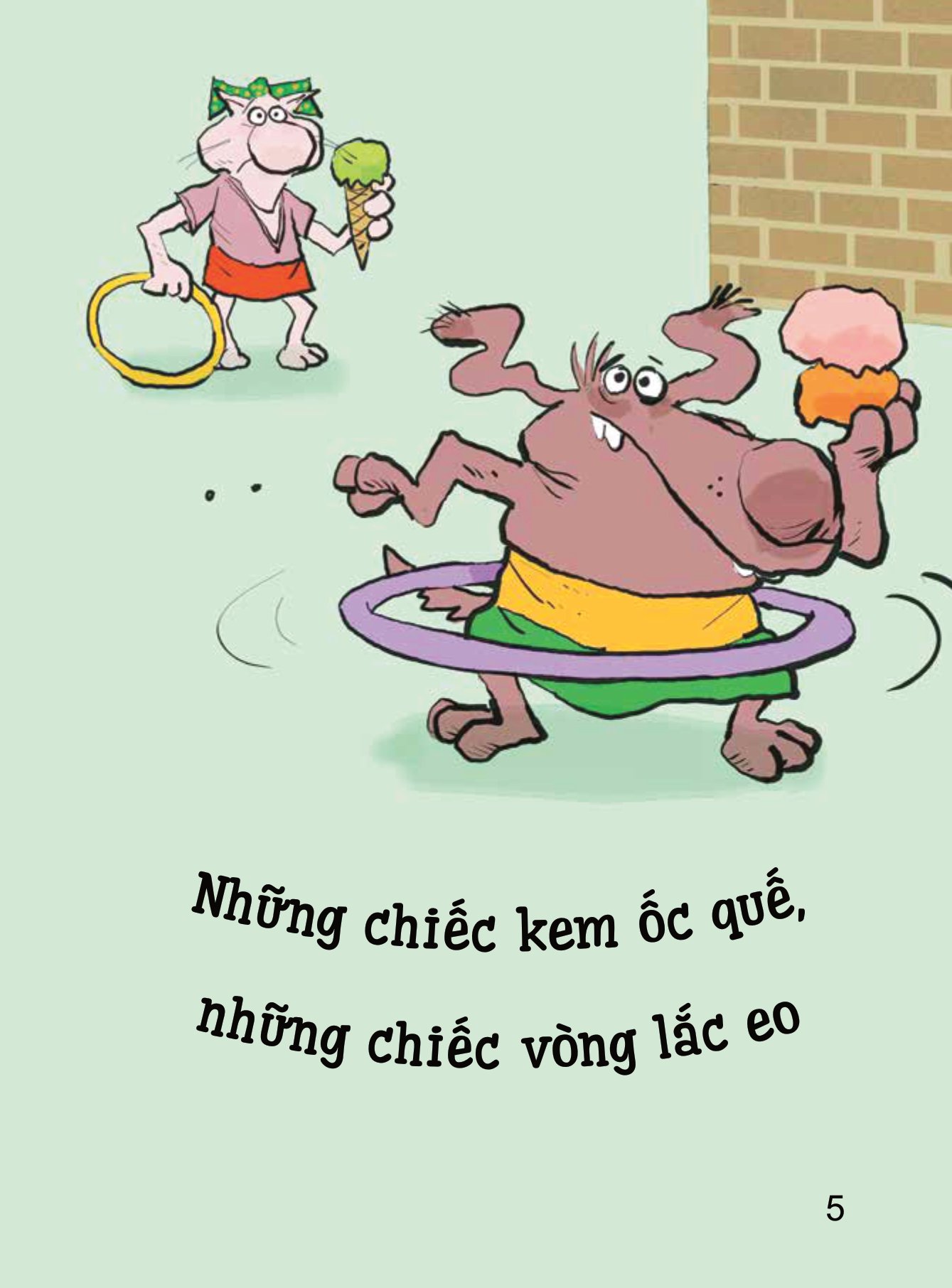 toán học cho bé biết… - bớt một que kem, bé còn mấy chiếc?