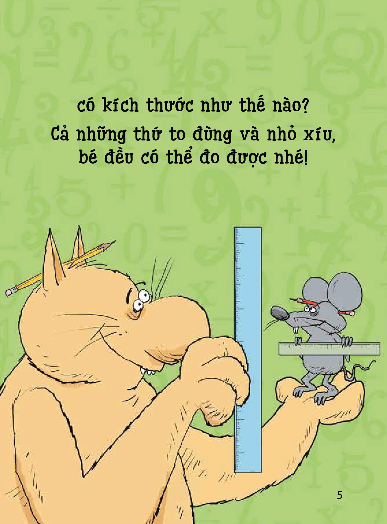 toán học cho bé biết… - cánh khủng long dài bao nhiêu?