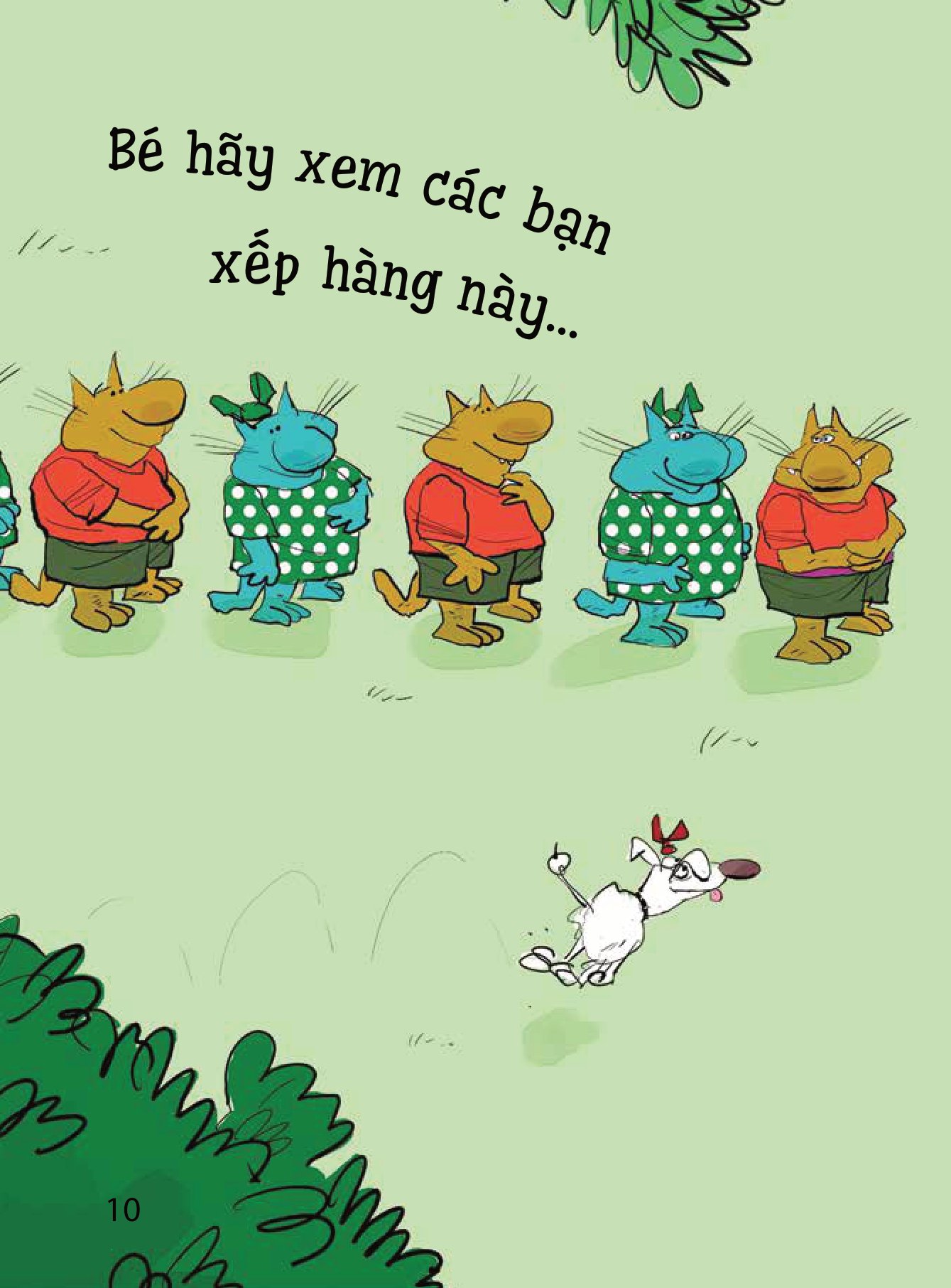 toán học cho bé biết… - đỏ, xanh, đỏ… rồi đến màu gì nhỉ?