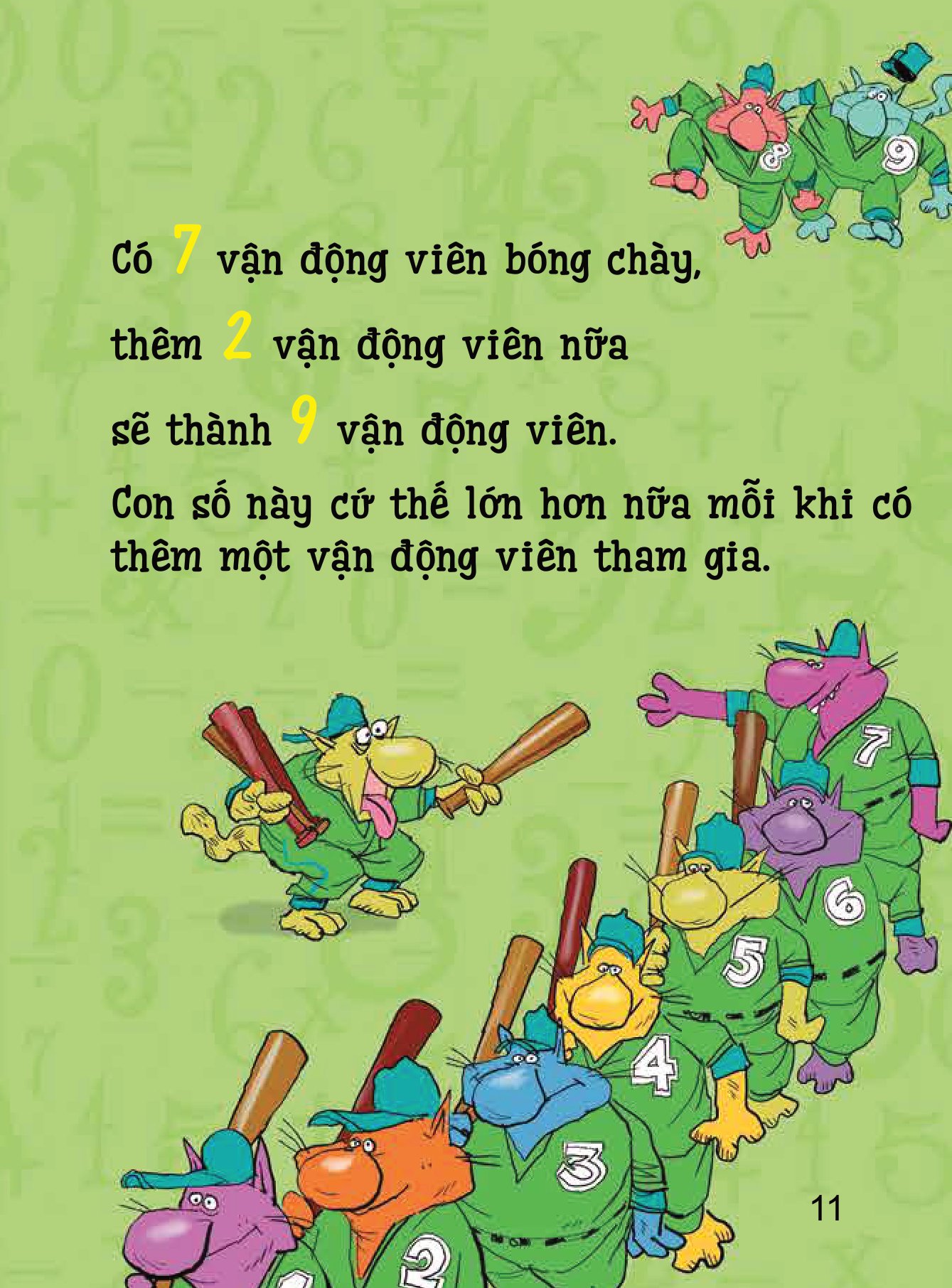 toán học cho bé biết… - thêm một quả nữa, ổ trứng có mấy quả?