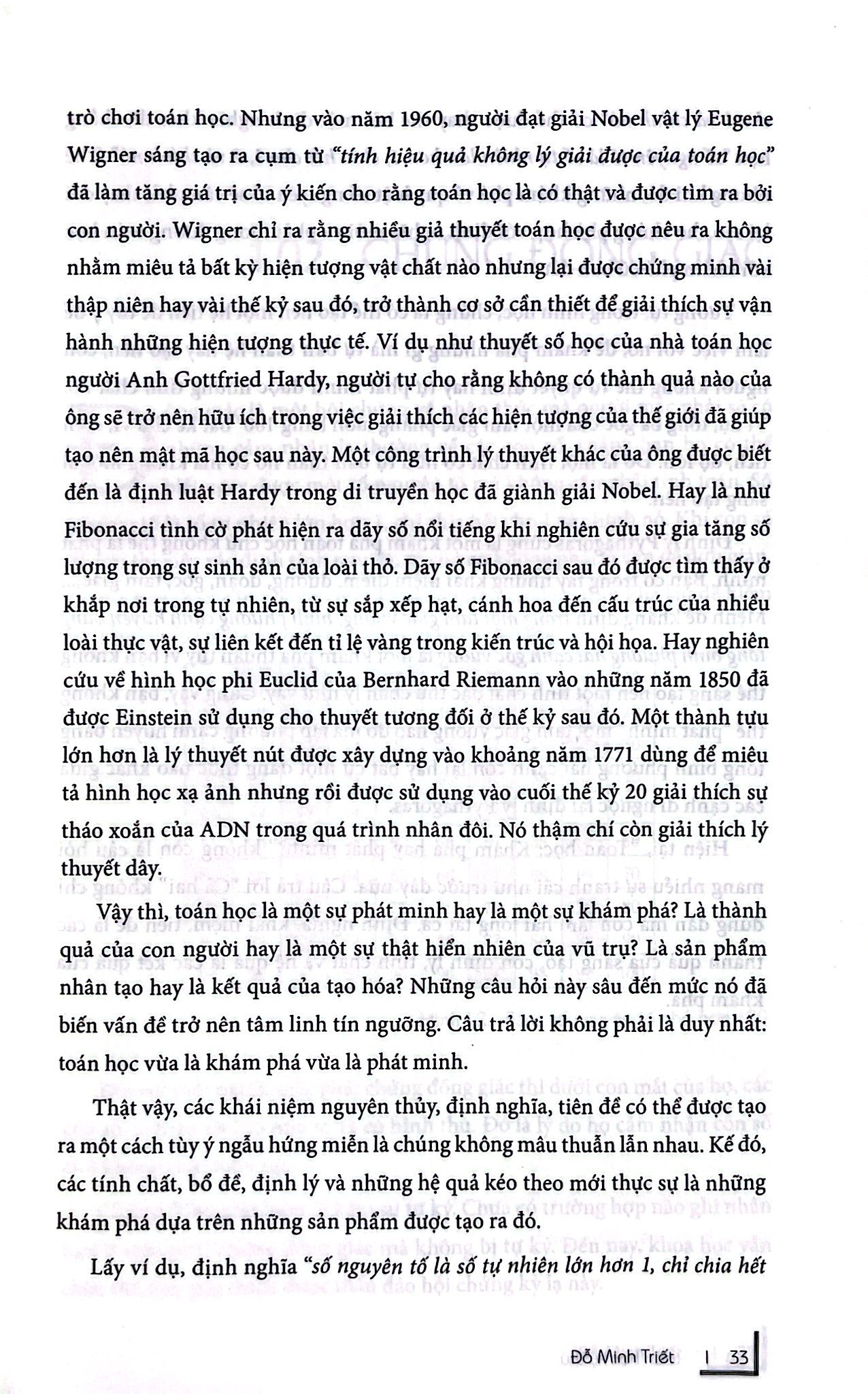 toán học kỳ thú - những điều bạn chưa biết về toán học