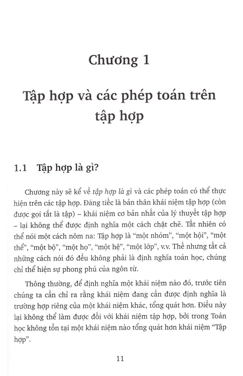 toán học qua các câu chuyện về tập hợp (tái bản 2023)