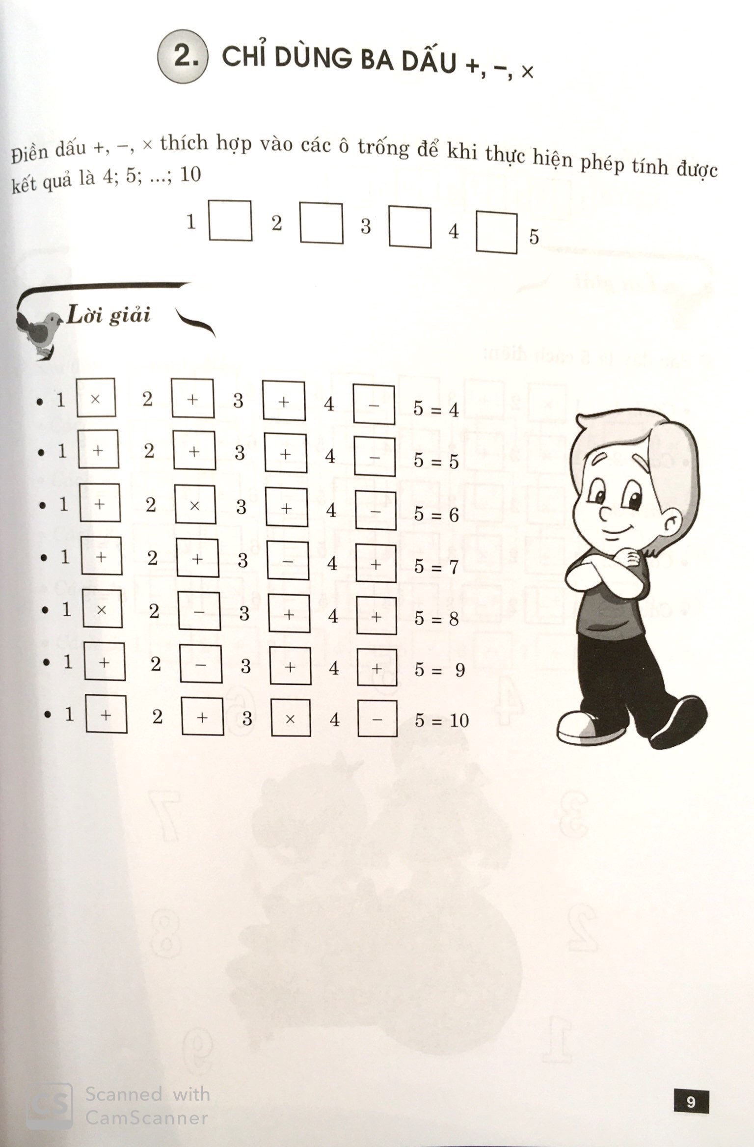 toán học thú vị từ số và phép tính