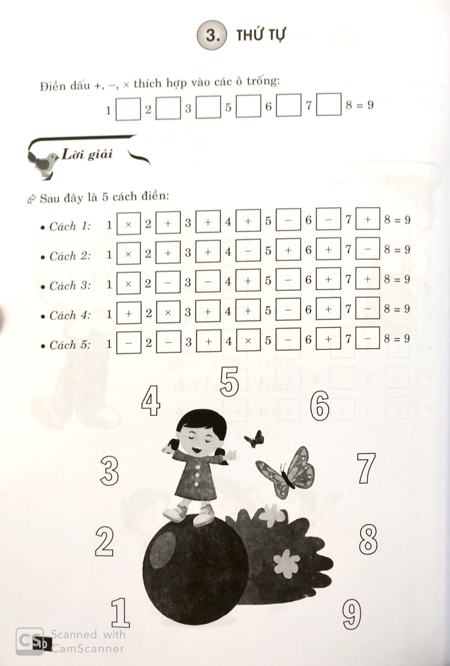 toán học thú vị từ số và phép tính