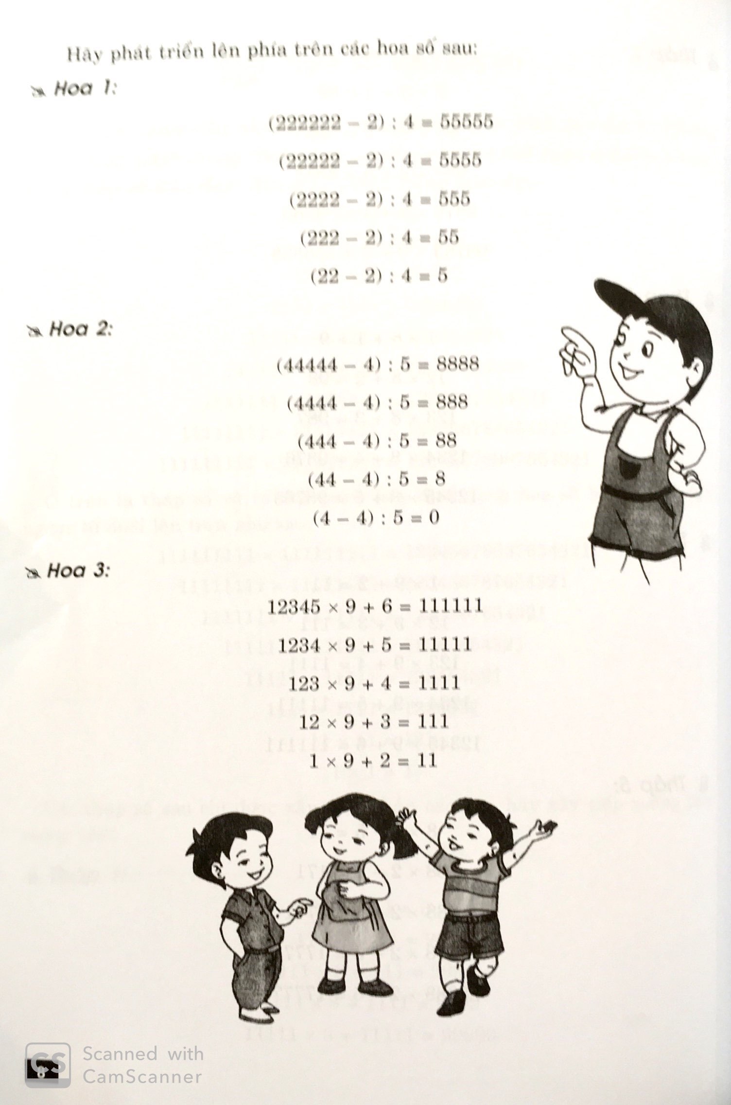 toán học thú vị từ số và phép tính