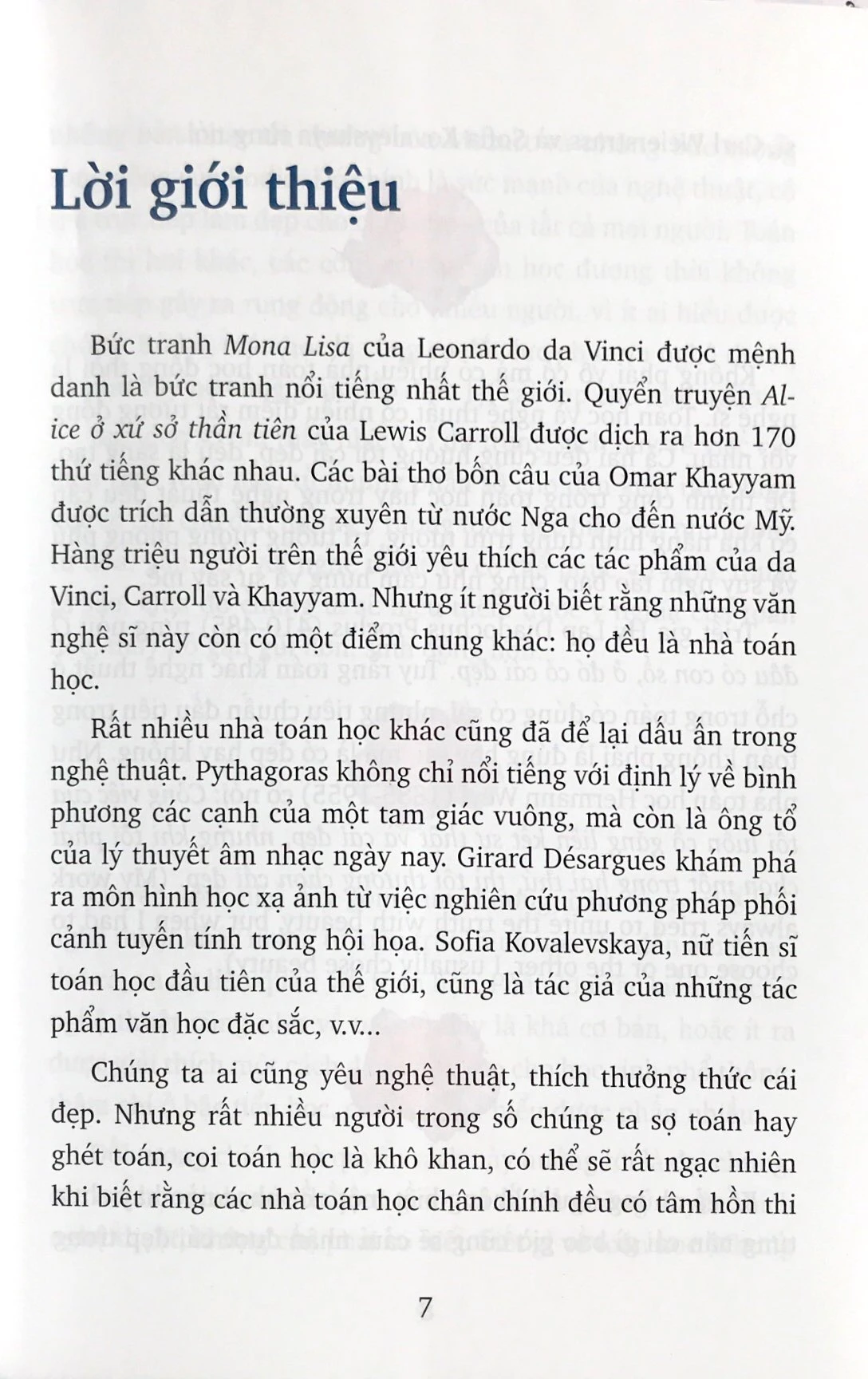 toán học và nghệ thuật (bìa mềm)
