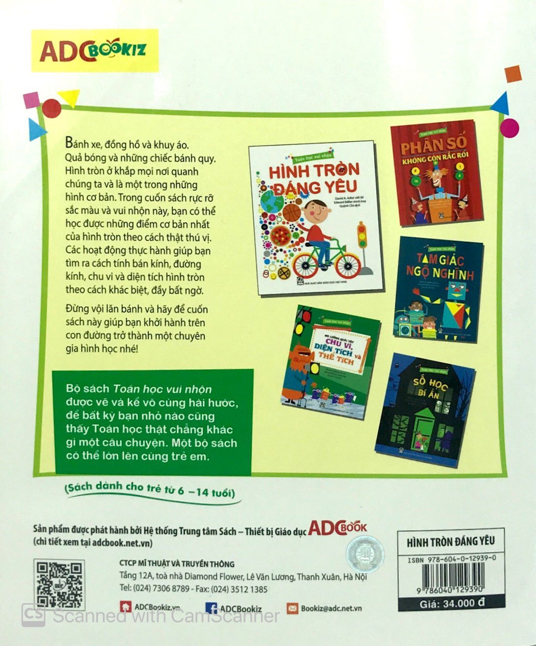 toán học vui nhộn - hình tròn đáng yêu