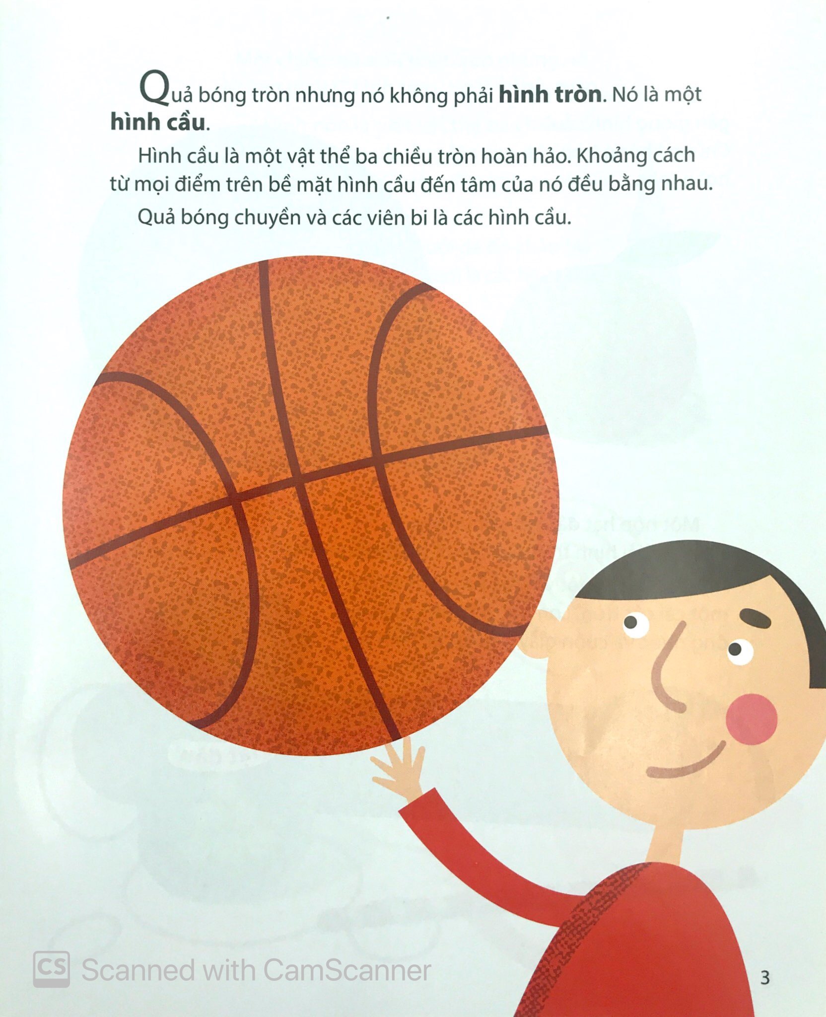 toán học vui nhộn - hình tròn đáng yêu