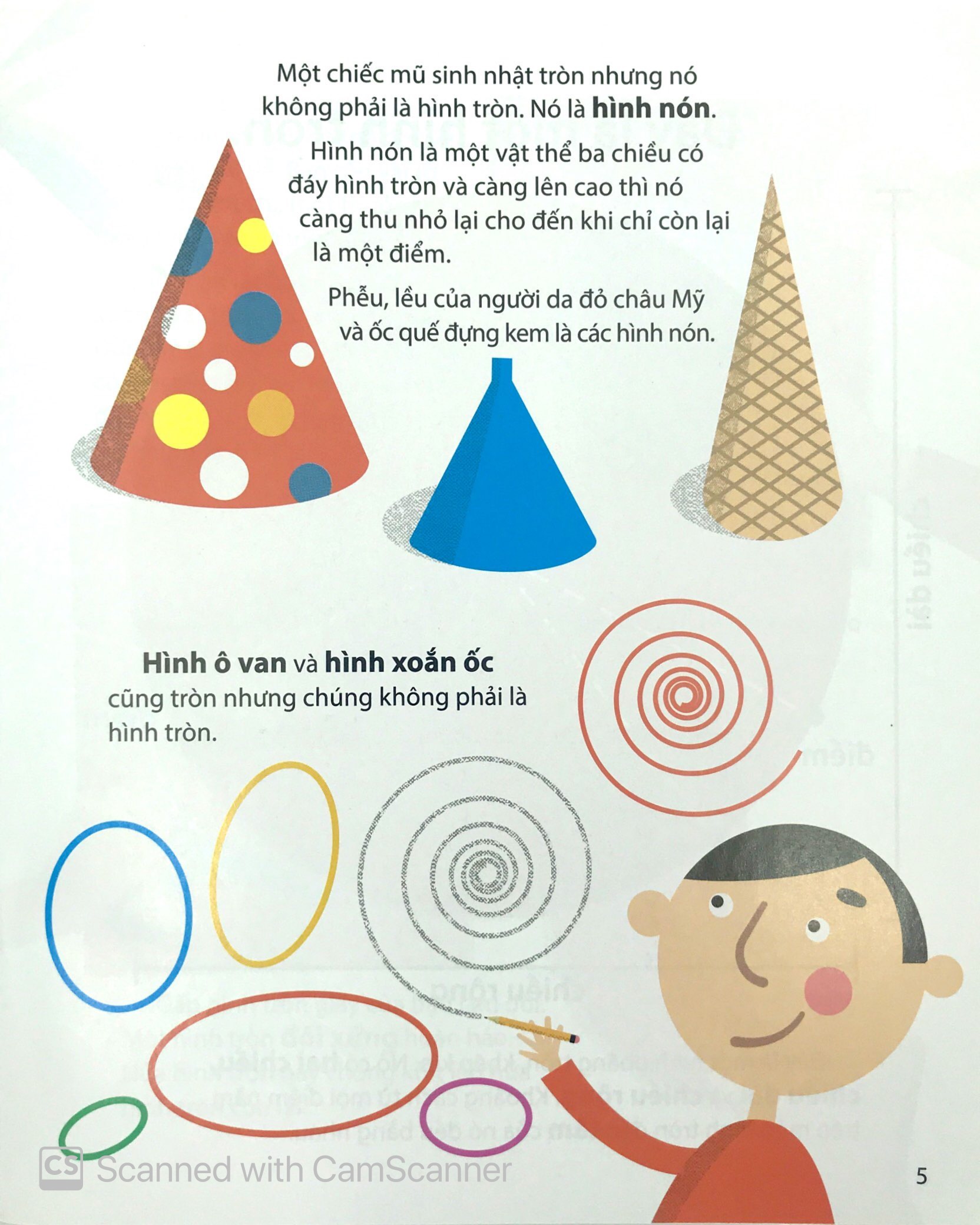 toán học vui nhộn - hình tròn đáng yêu