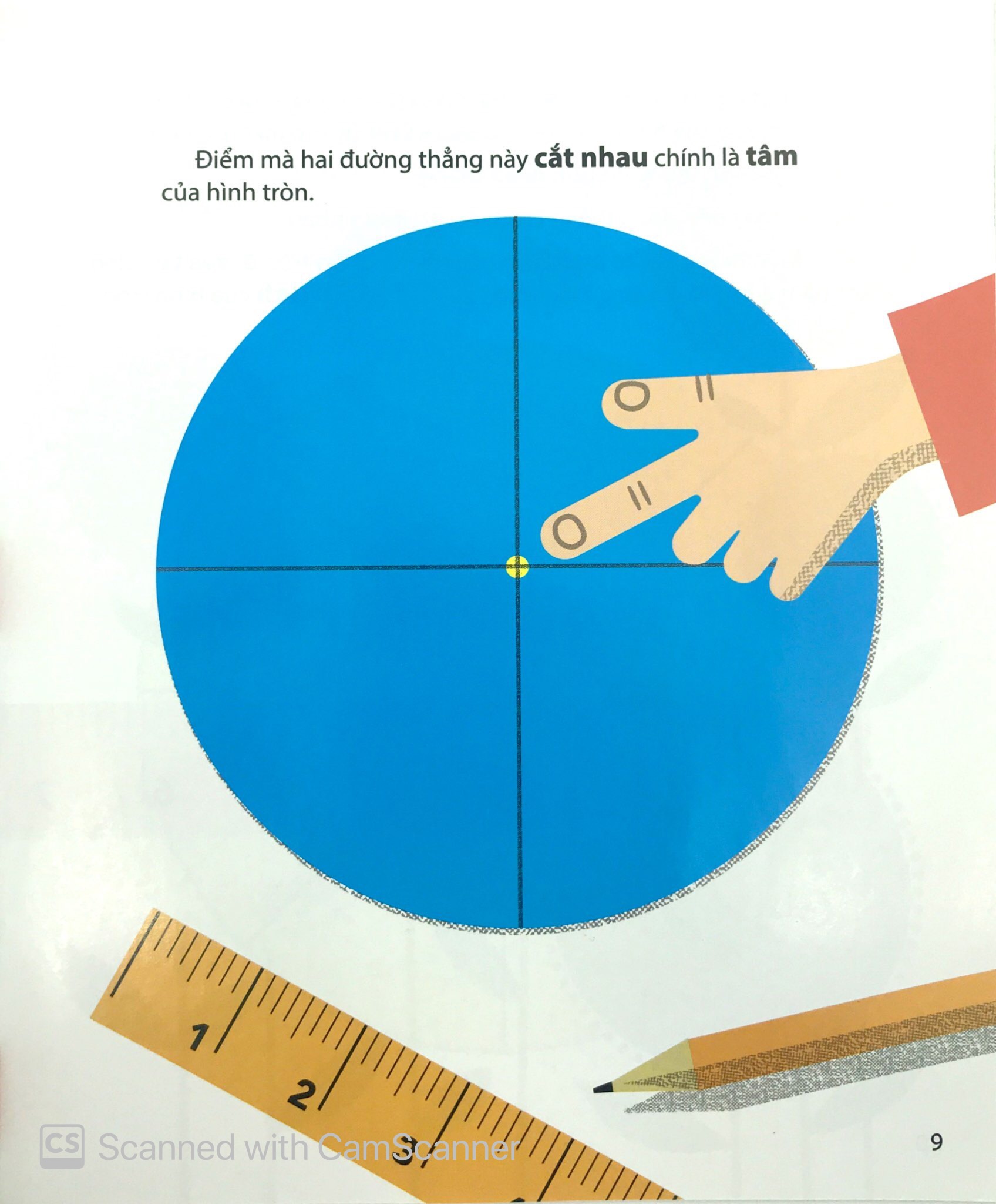 toán học vui nhộn - hình tròn đáng yêu