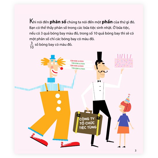 toán học vui nhộn - phân số không còn rắc rối