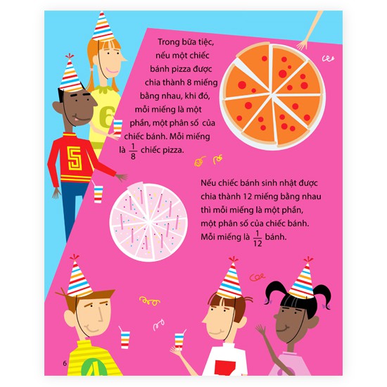 toán học vui nhộn - phân số không còn rắc rối