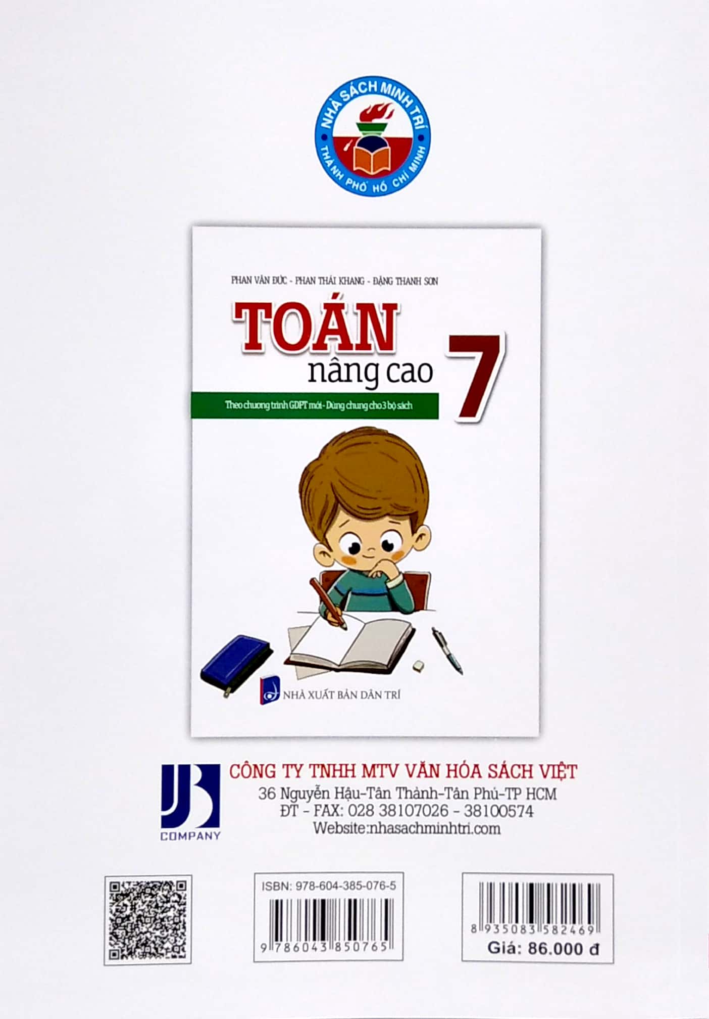 toán nâng cao 7 (chương trình mới - dùng chung 3 bộ sách)