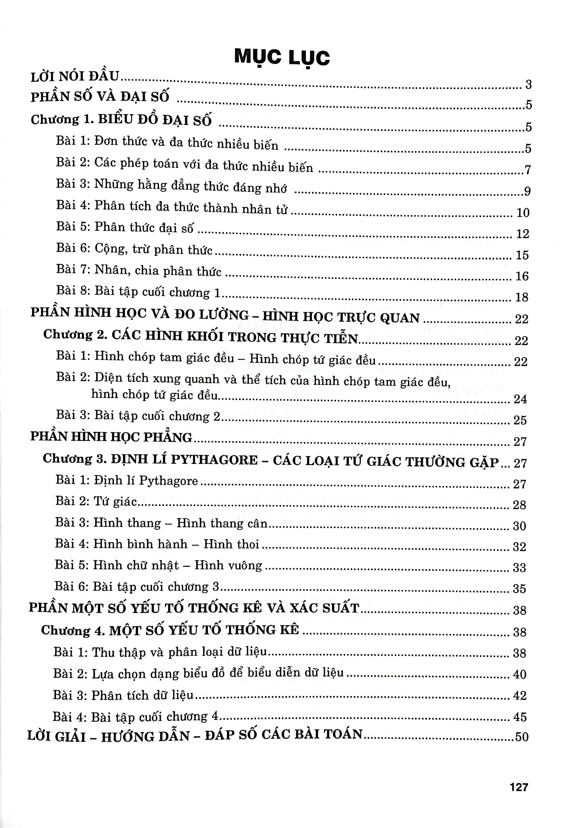 toán nâng cao - bồi dưỡng và phát triển năng lực toán - lớp 8 - tập 1