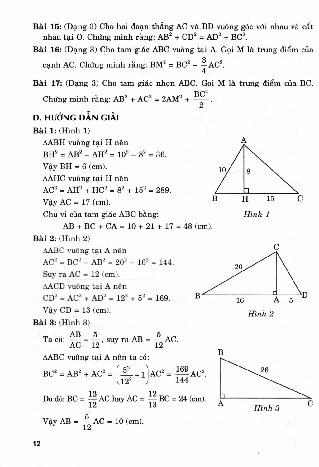 Toán Nâng Cao Hình Học 8