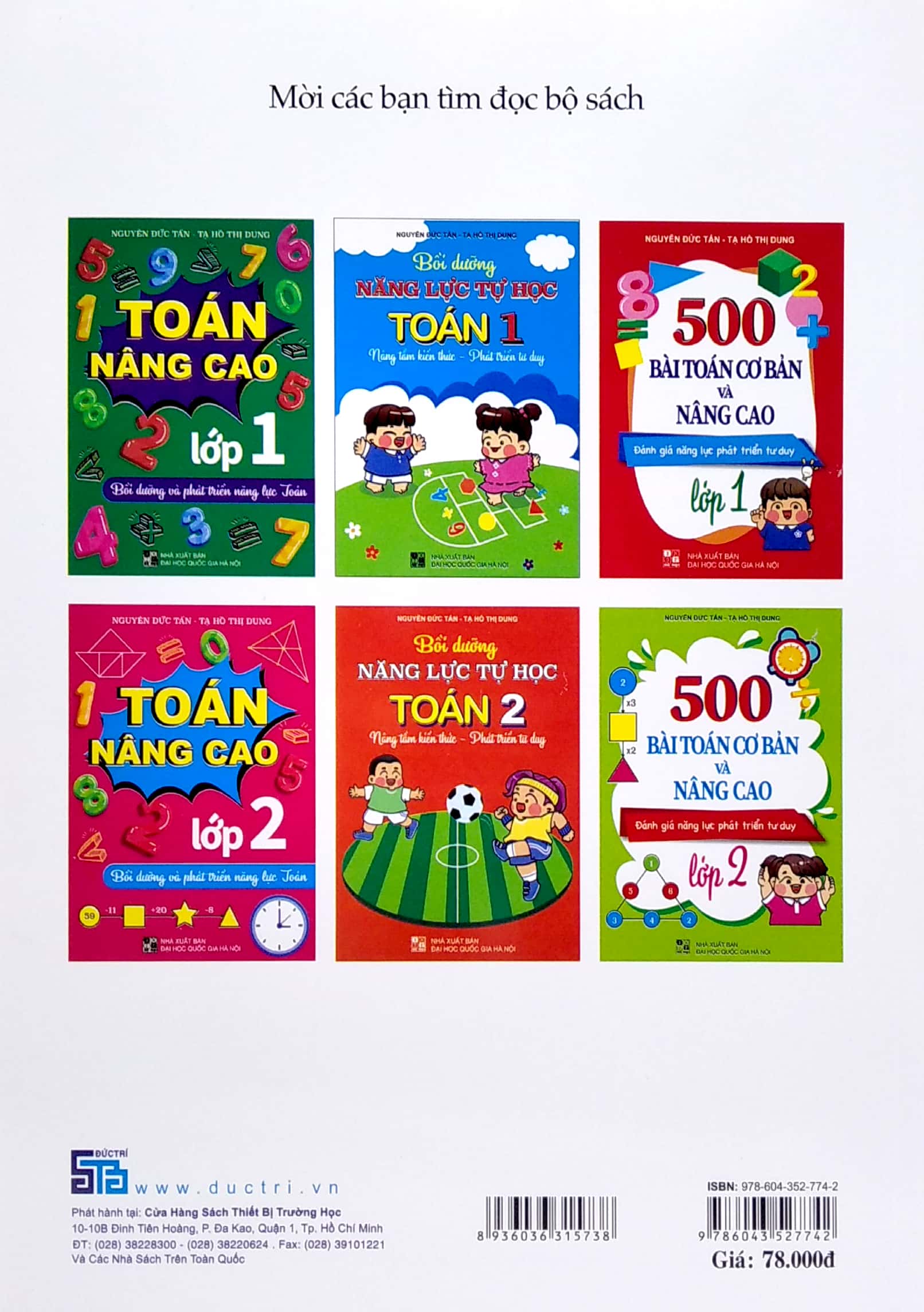 toán nâng cao lớp 1 - bồi dưỡng và phát triển năng lực toán