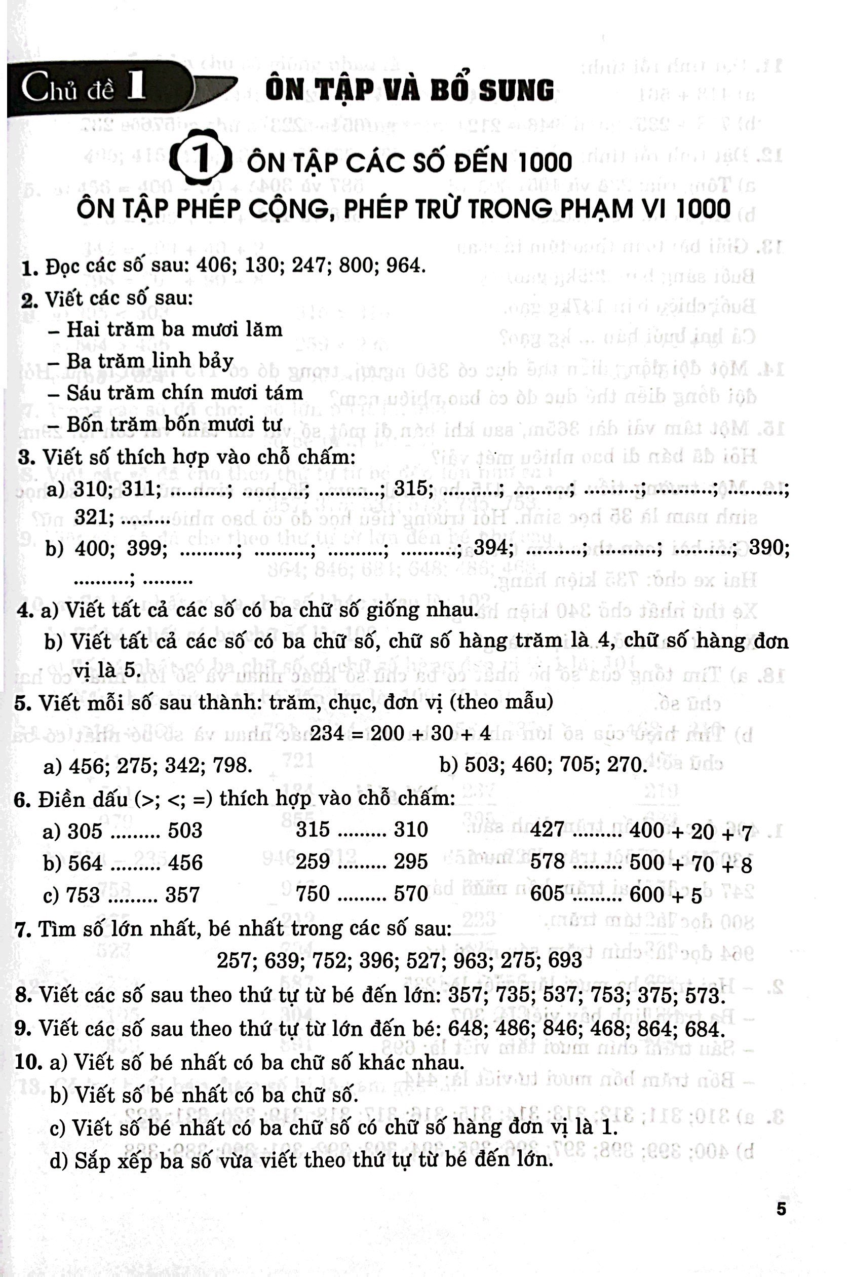 toán nâng cao lớp 3 - bồi dưỡng và phát triển năng lực toán