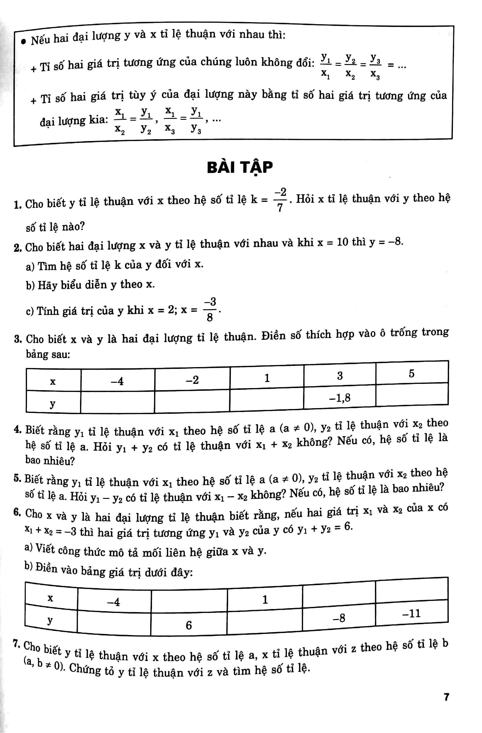 toán nâng cao lớp lớp 7 - tập 2