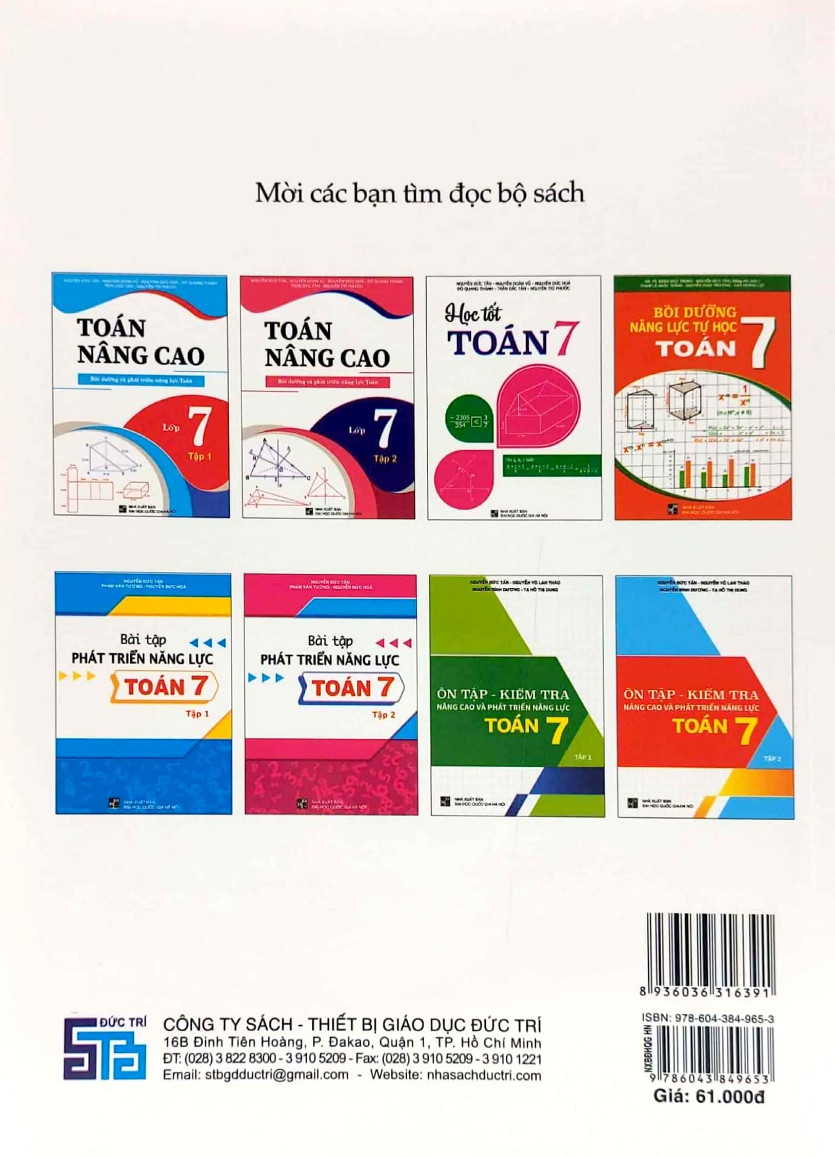 toán nâng cao lớp lớp 7 - tập 2