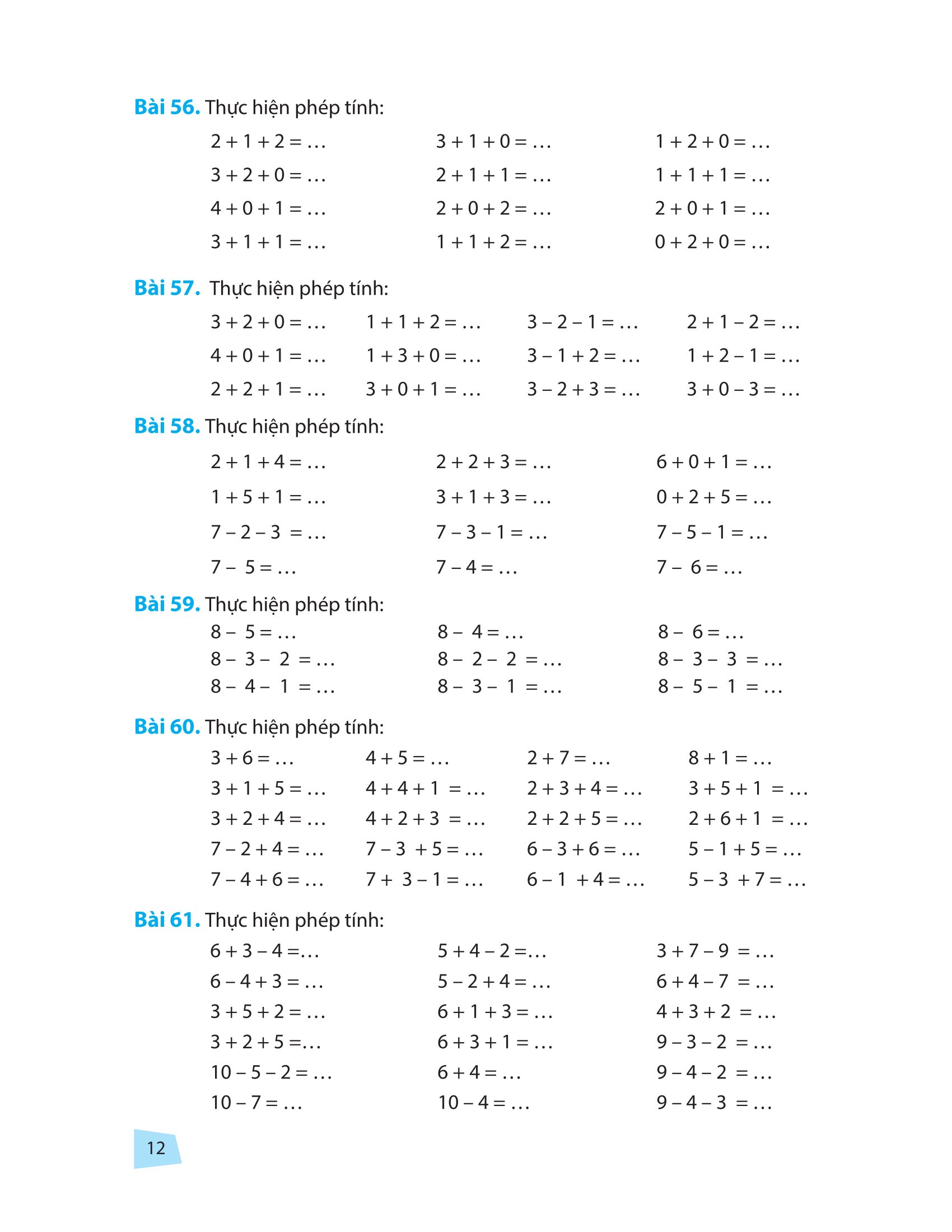 Toán Nâng Cao Và Bồi Dưỡng Học Sinh Giỏi Lớp 1 - Nâng Cao Kiến Thức Ngoài Chương Trình Lên Lớp (Tái Bản 2025)