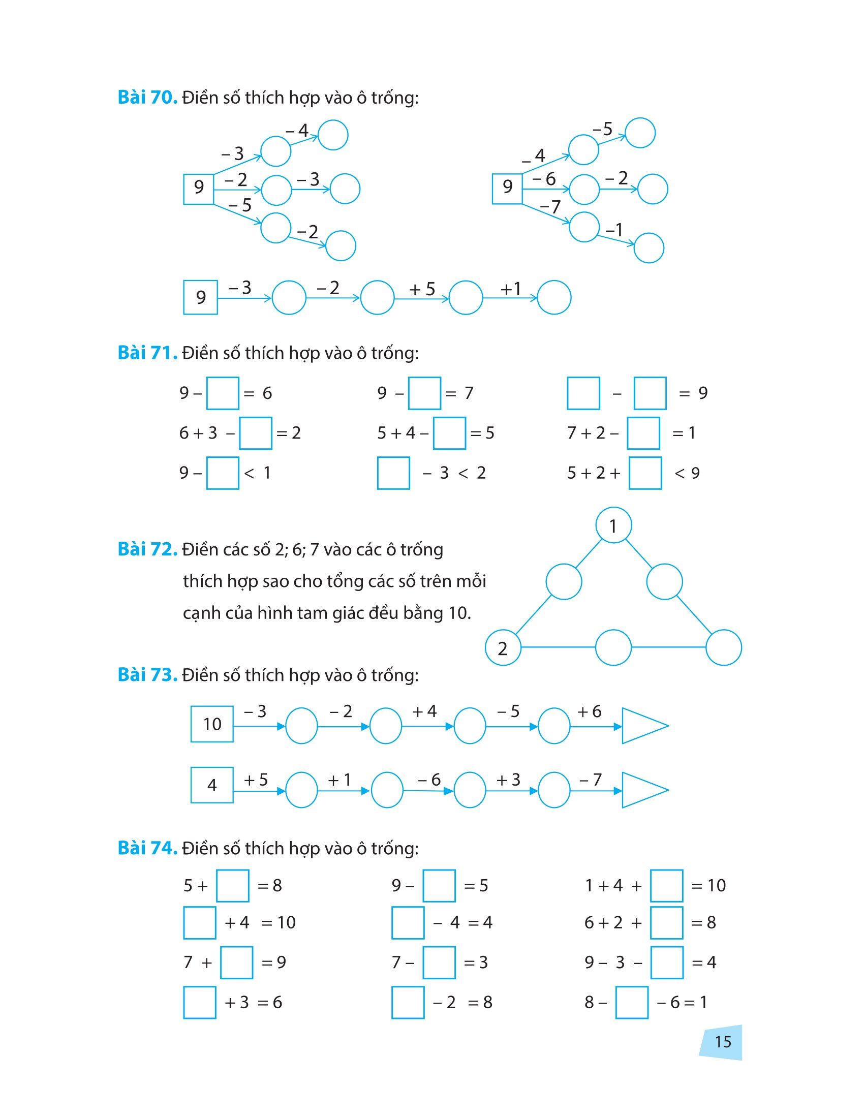 Toán Nâng Cao Và Bồi Dưỡng Học Sinh Giỏi Lớp 1 - Nâng Cao Kiến Thức Ngoài Chương Trình Lên Lớp (Tái Bản 2025)