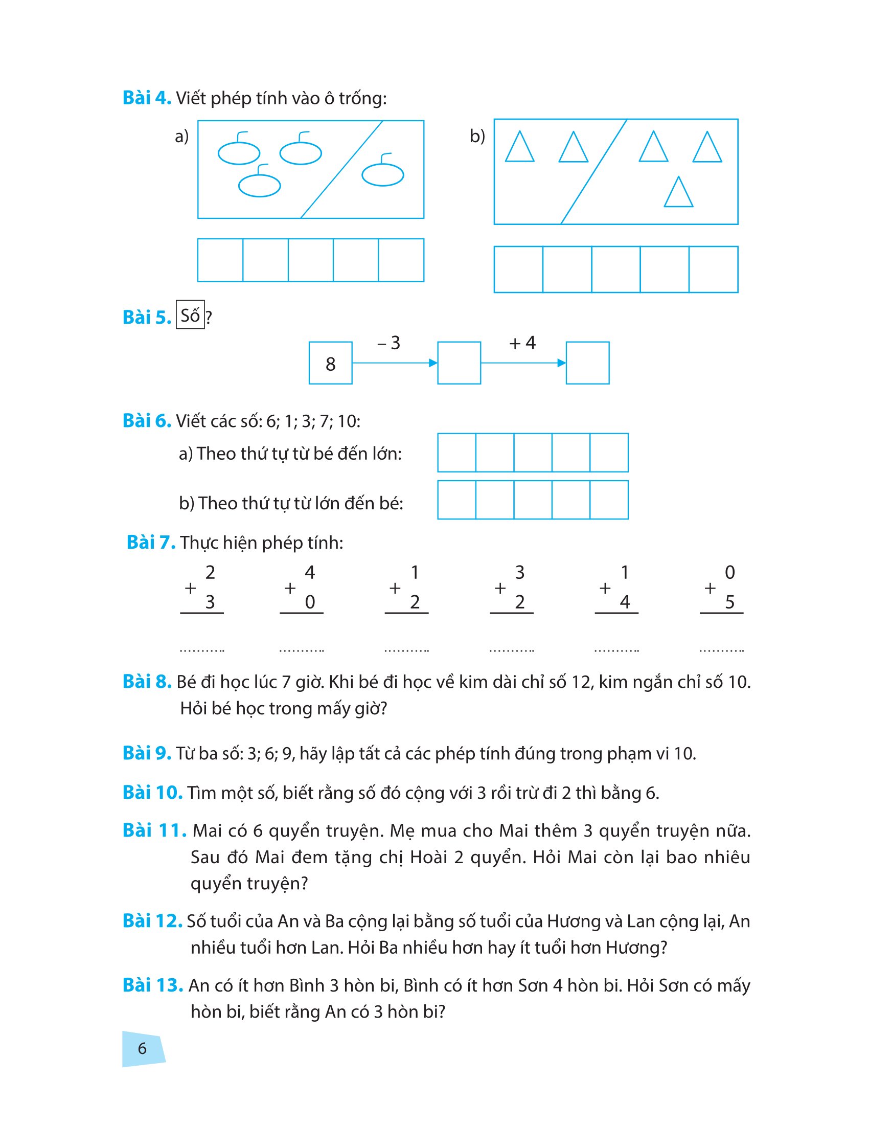 Toán Nâng Cao Và Bồi Dưỡng Học Sinh Giỏi Lớp 1 - Nâng Cao Kiến Thức Ngoài Chương Trình Lên Lớp (Tái Bản 2025)